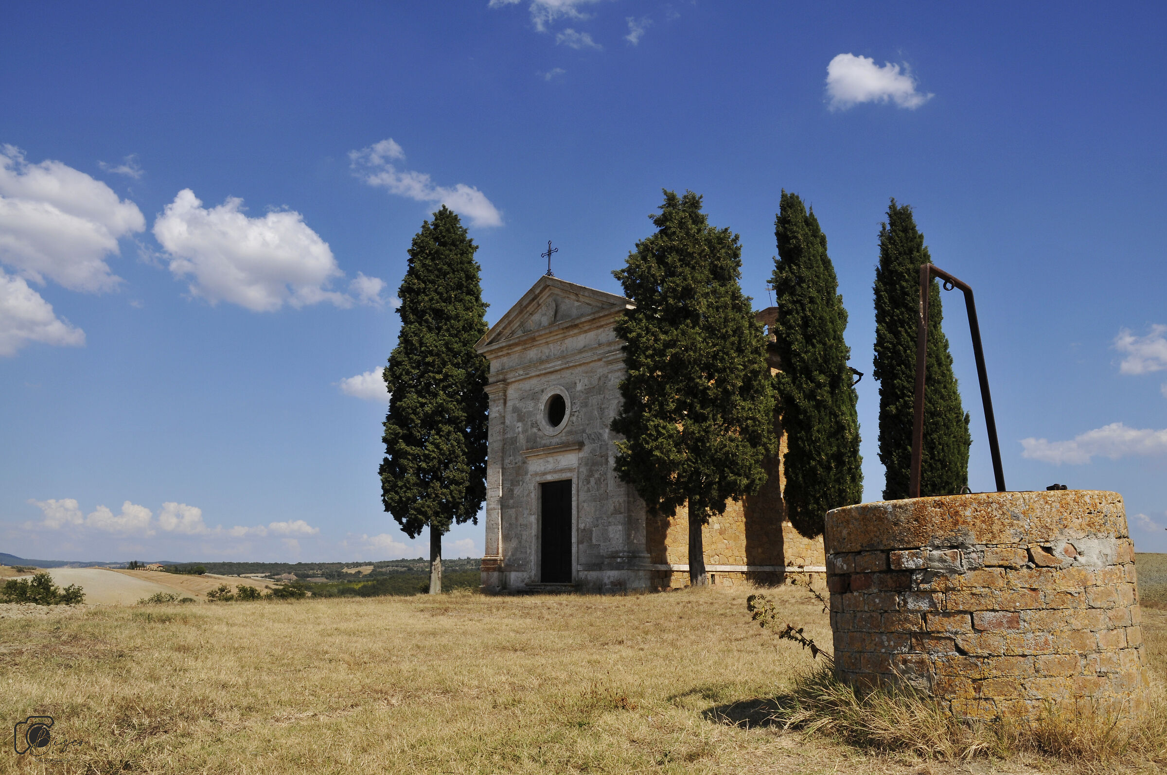 Chapel of Vitaleta- Val D'Orcia