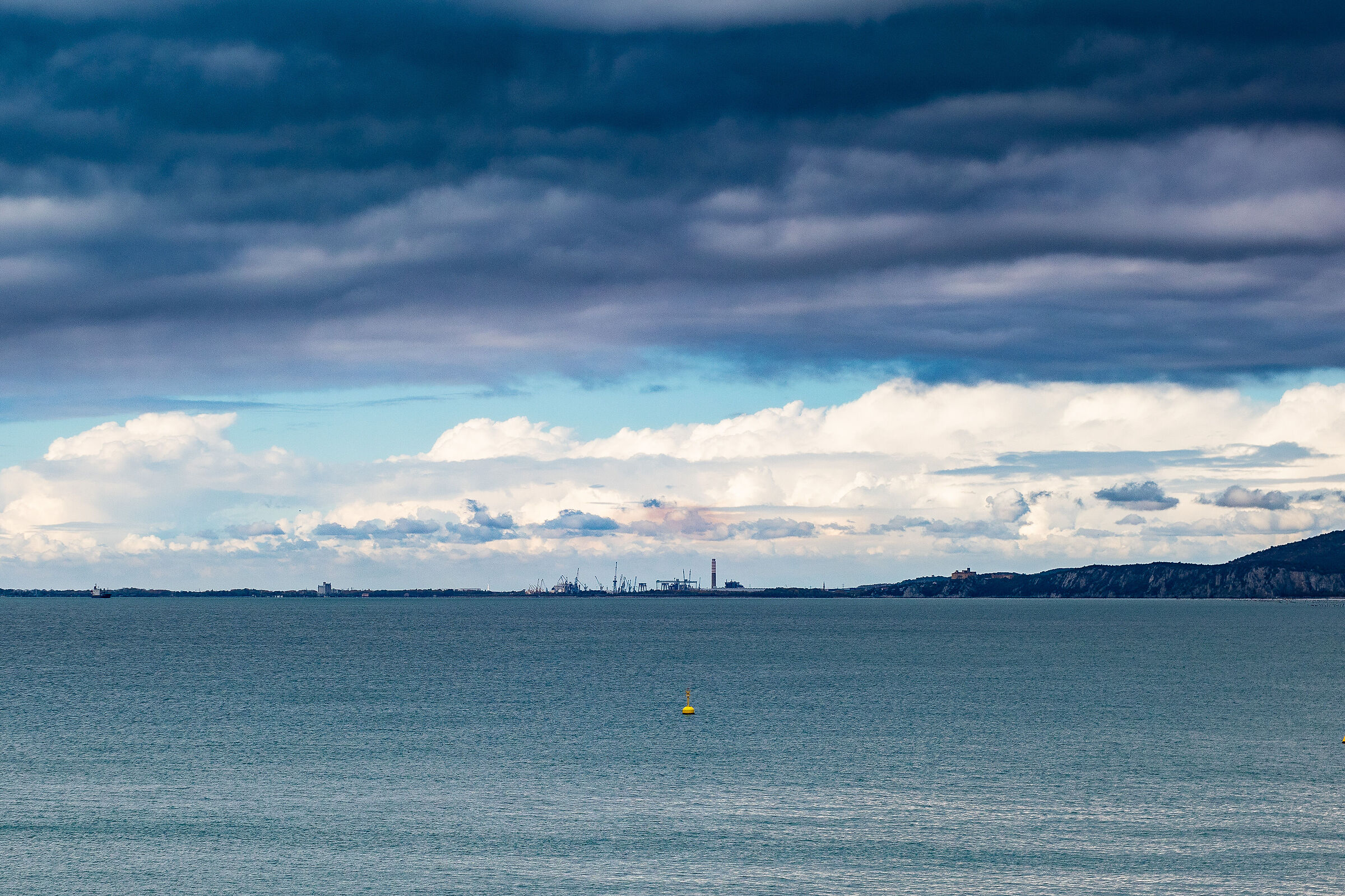 Clouds on the horizon