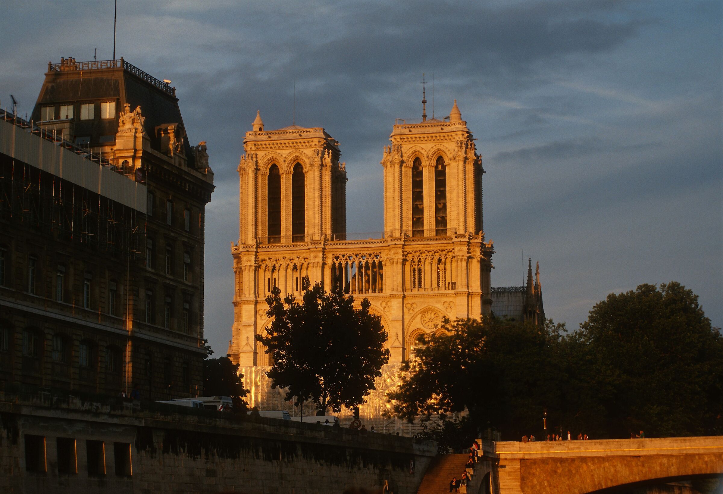 Tramonto sulla Senna