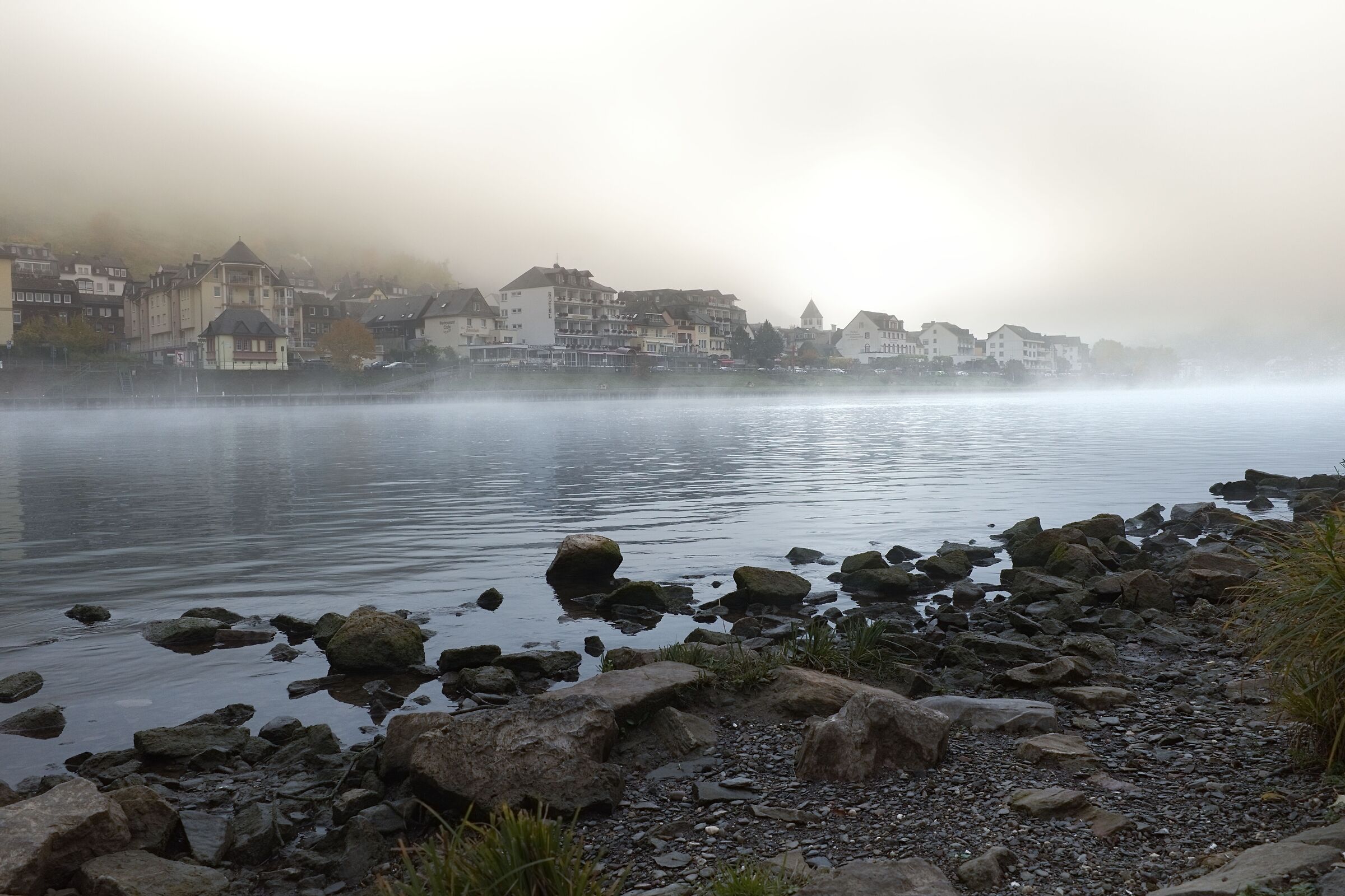 Foggy morning in Cochem (DE)