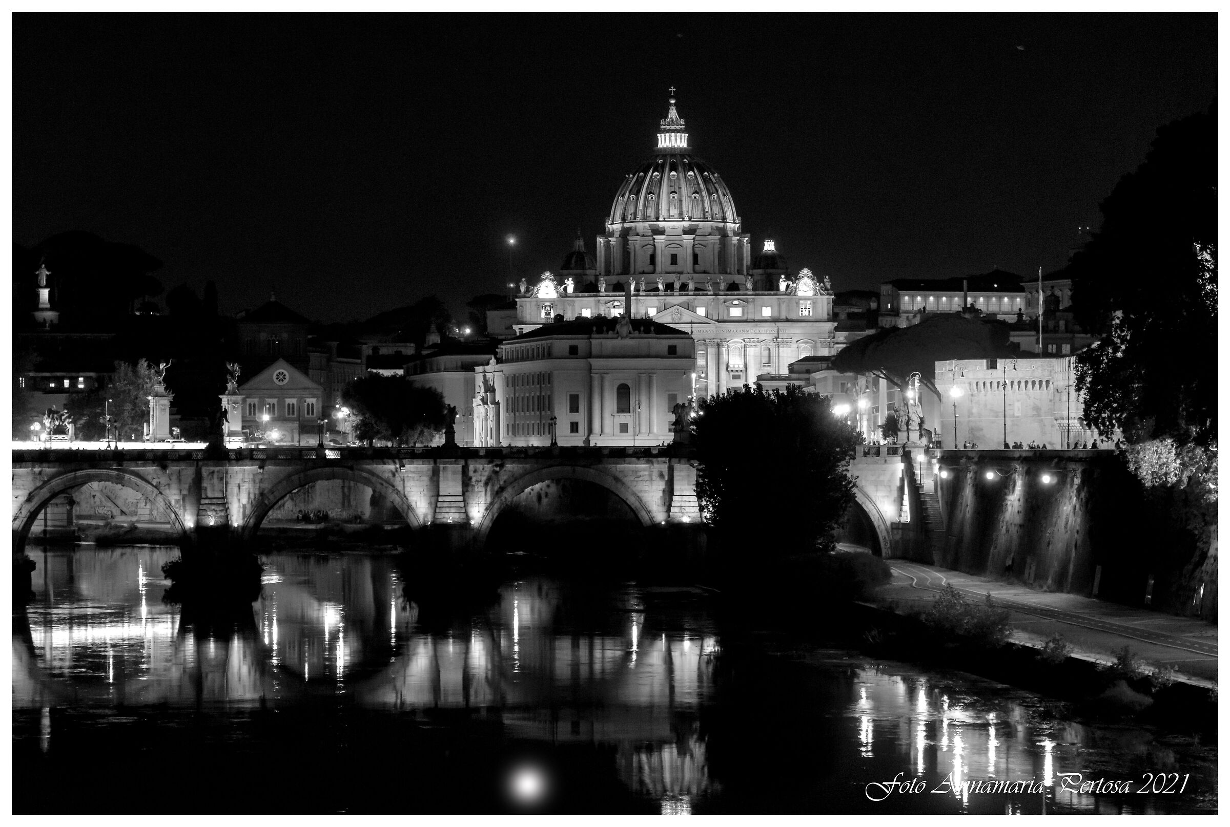 The Lungotevere and San Pietro
