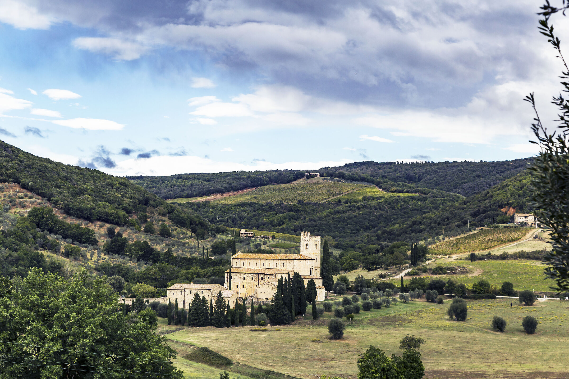 Abbey of Sant'Antimo.