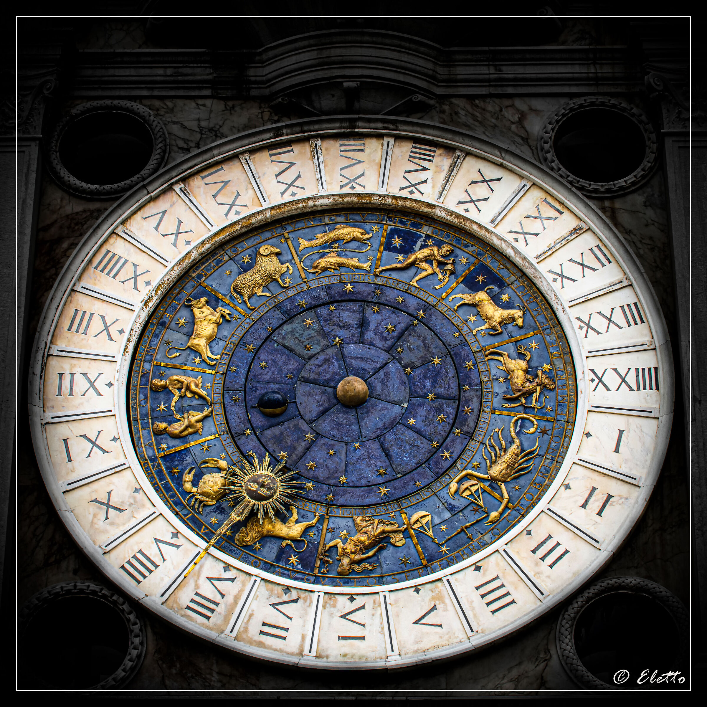 clock in St. Mark's Square