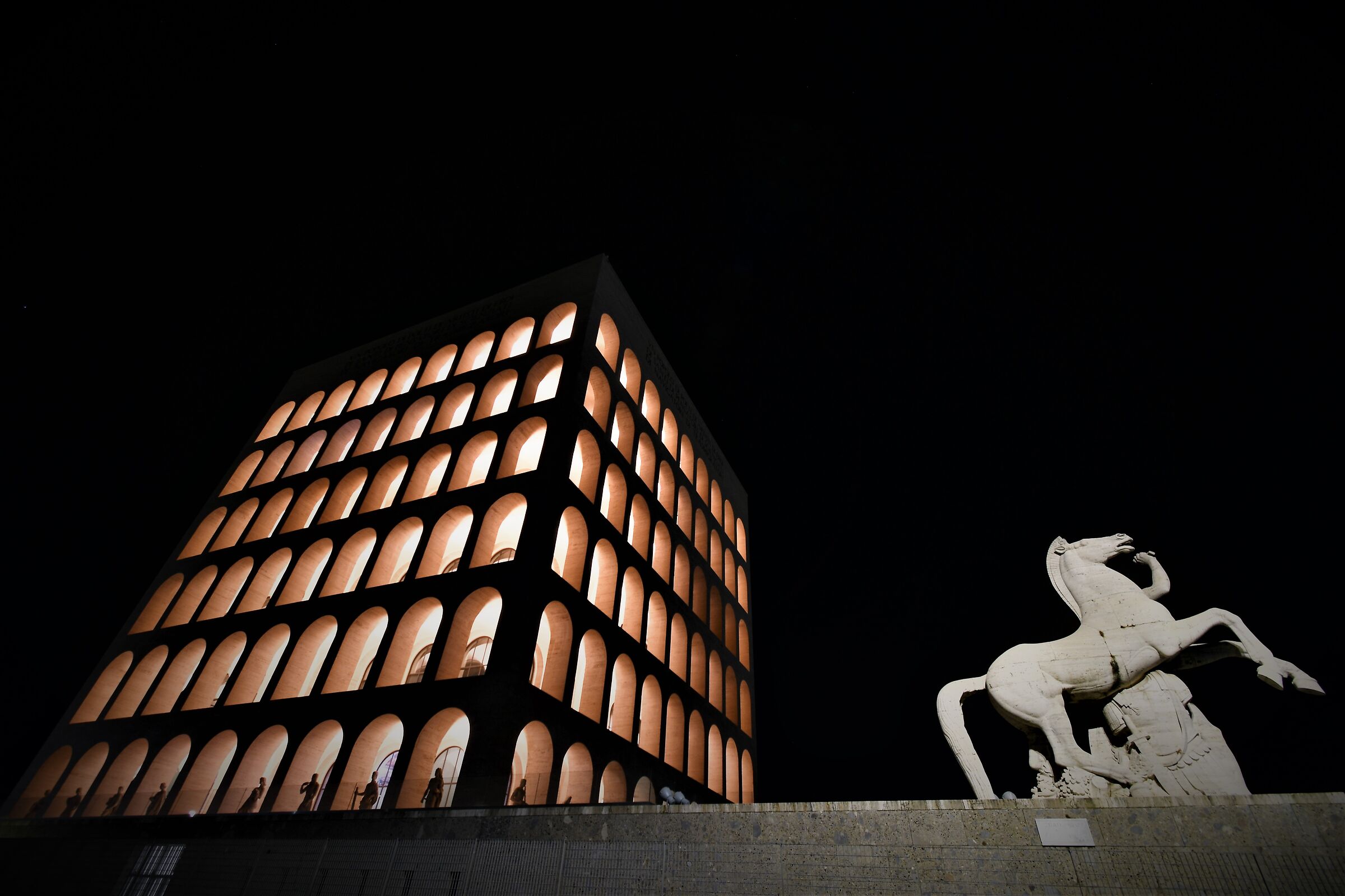Rome EUR by night