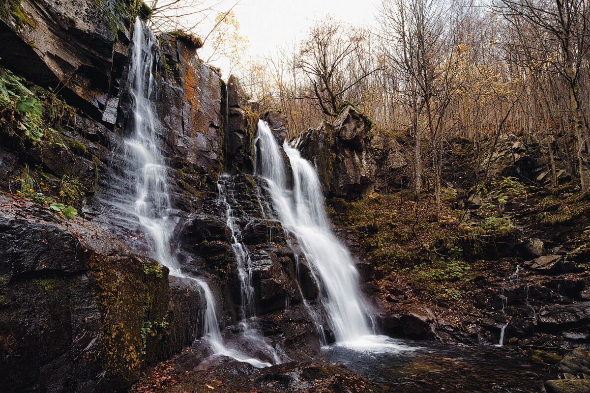 Dardagna Falls, first jump