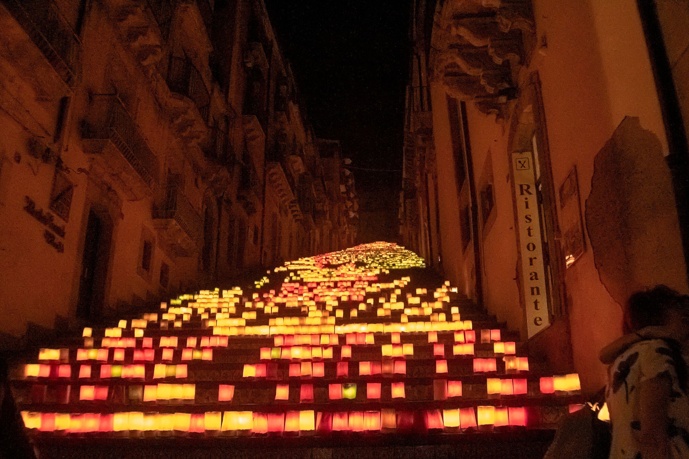 famous staircase of Caltagirone Catania 15/08/2018
