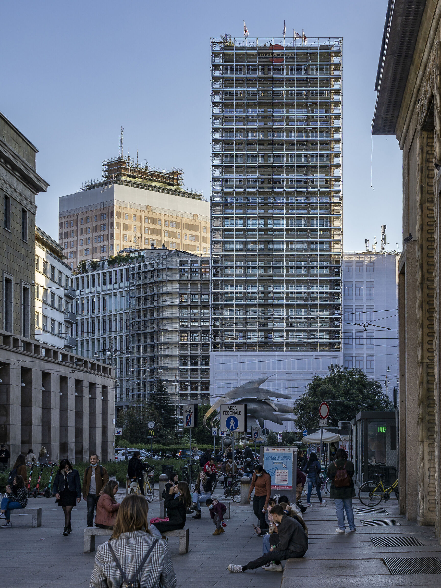 Grattacieli in restauro da Piazza del Duomo - 1