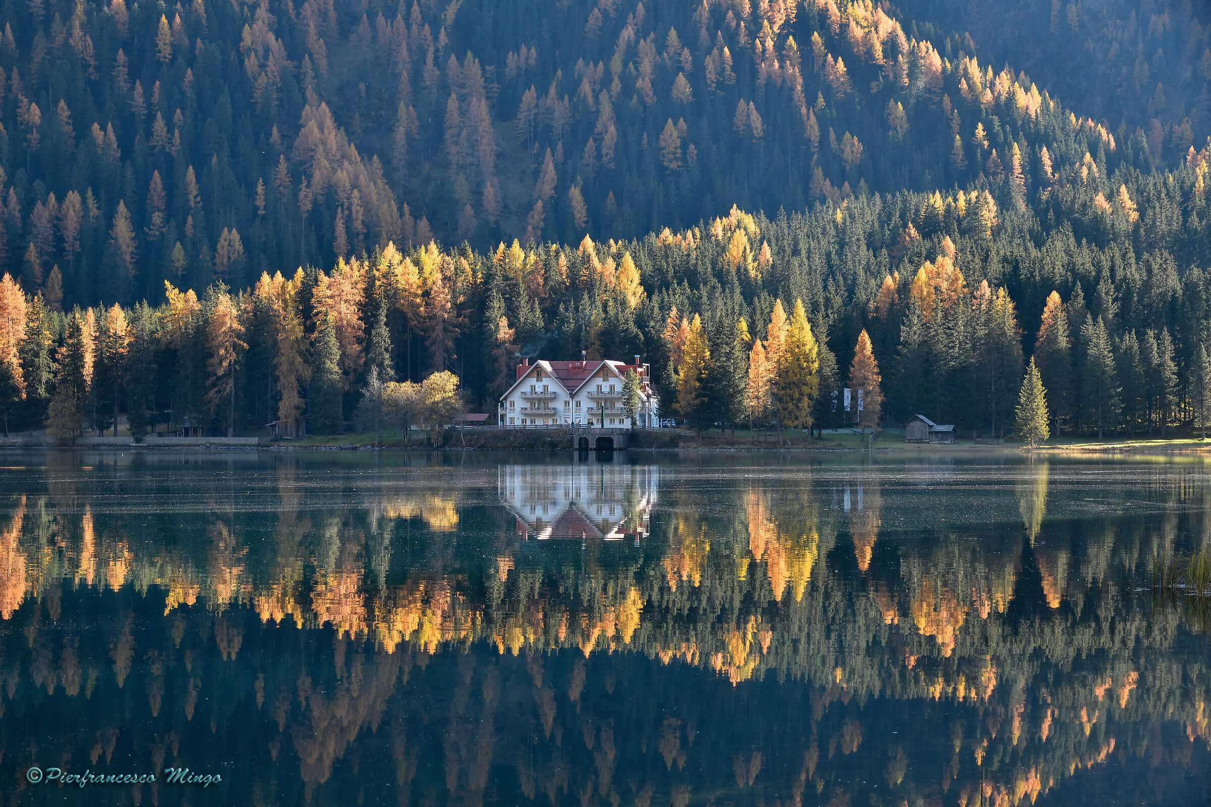 autunno al lago di anterselva