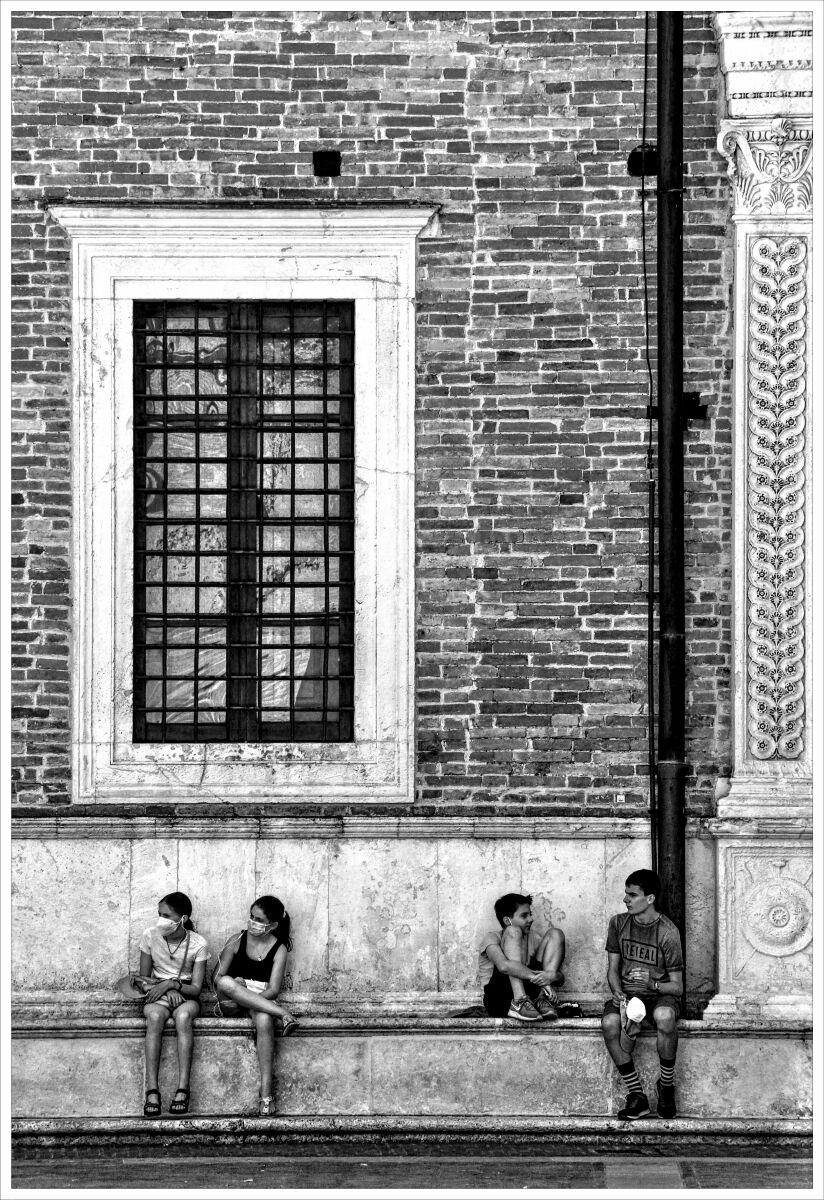 Social distancing or shyness???