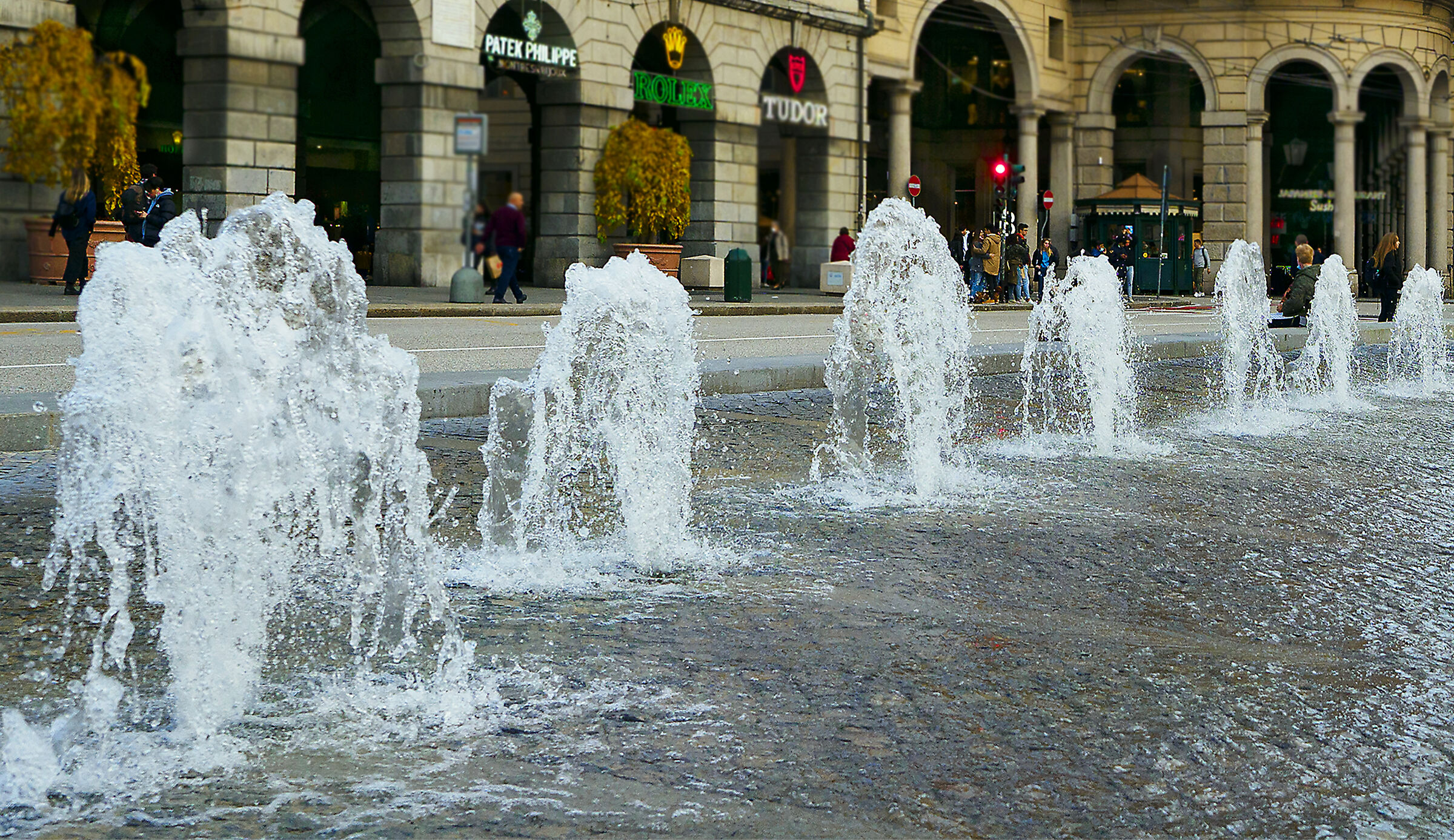 Genova - Piazza De Ferrari - Particolare