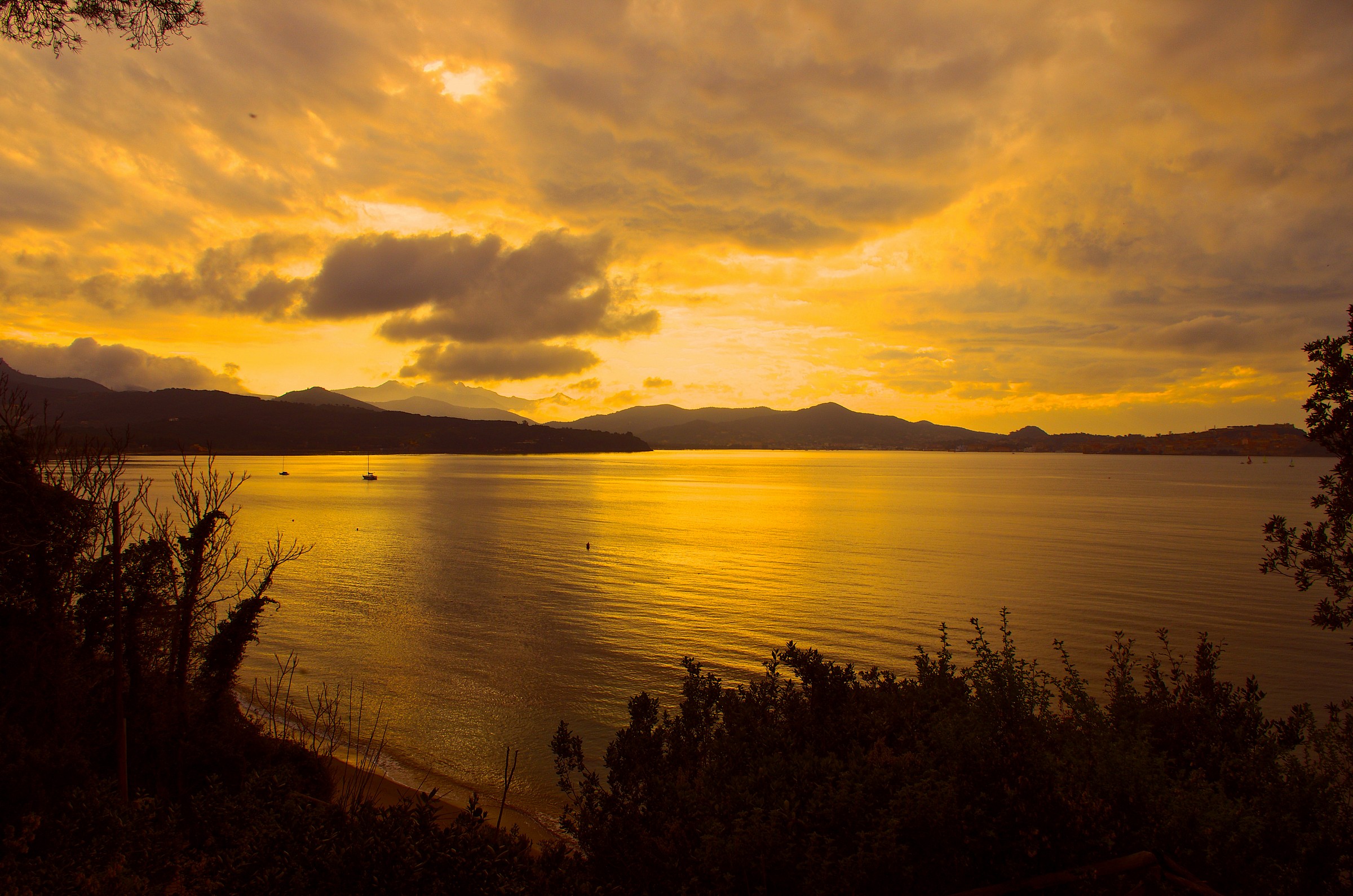 Portoferraio view from Warehouses