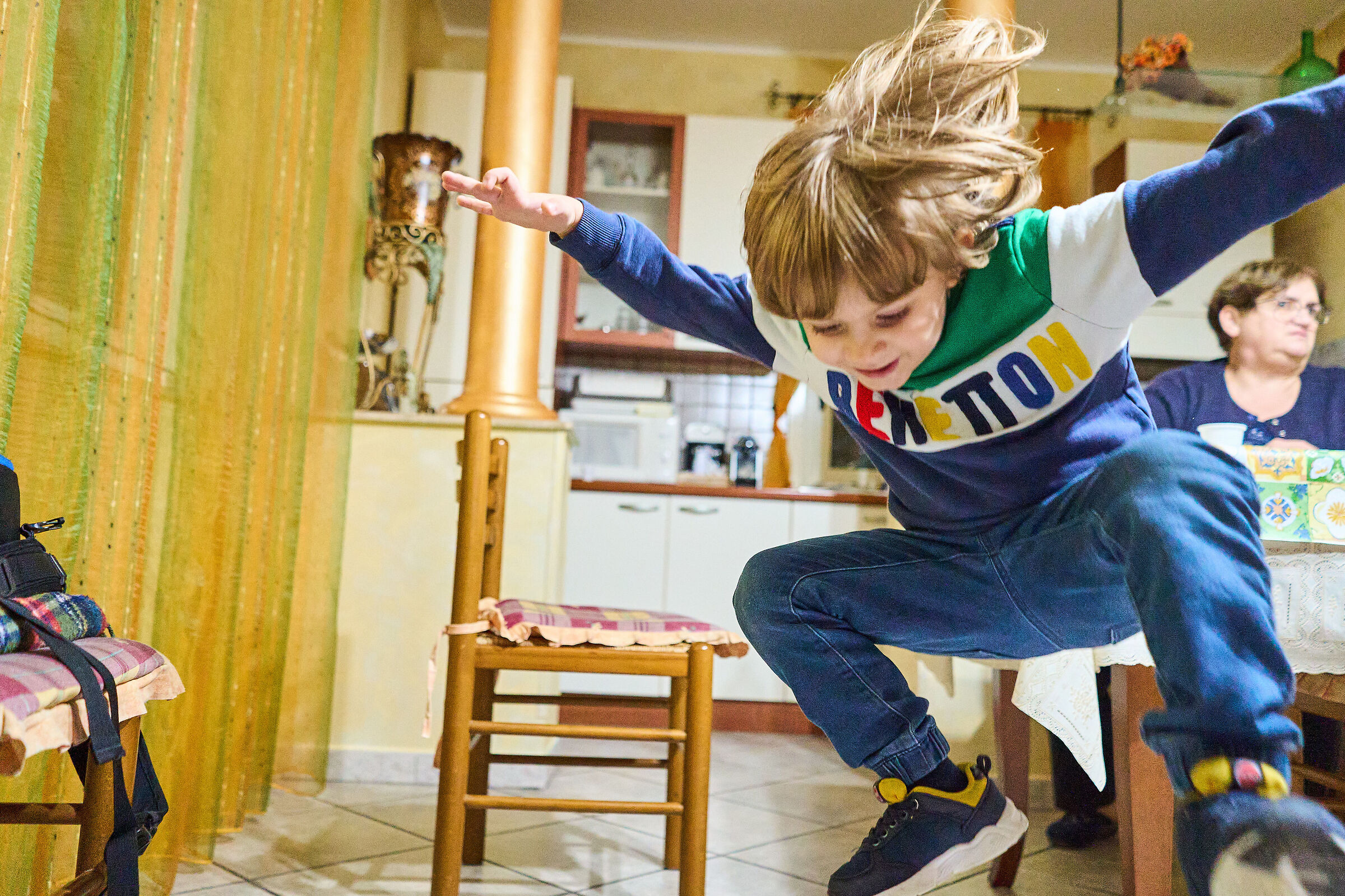 Skater without skateboard