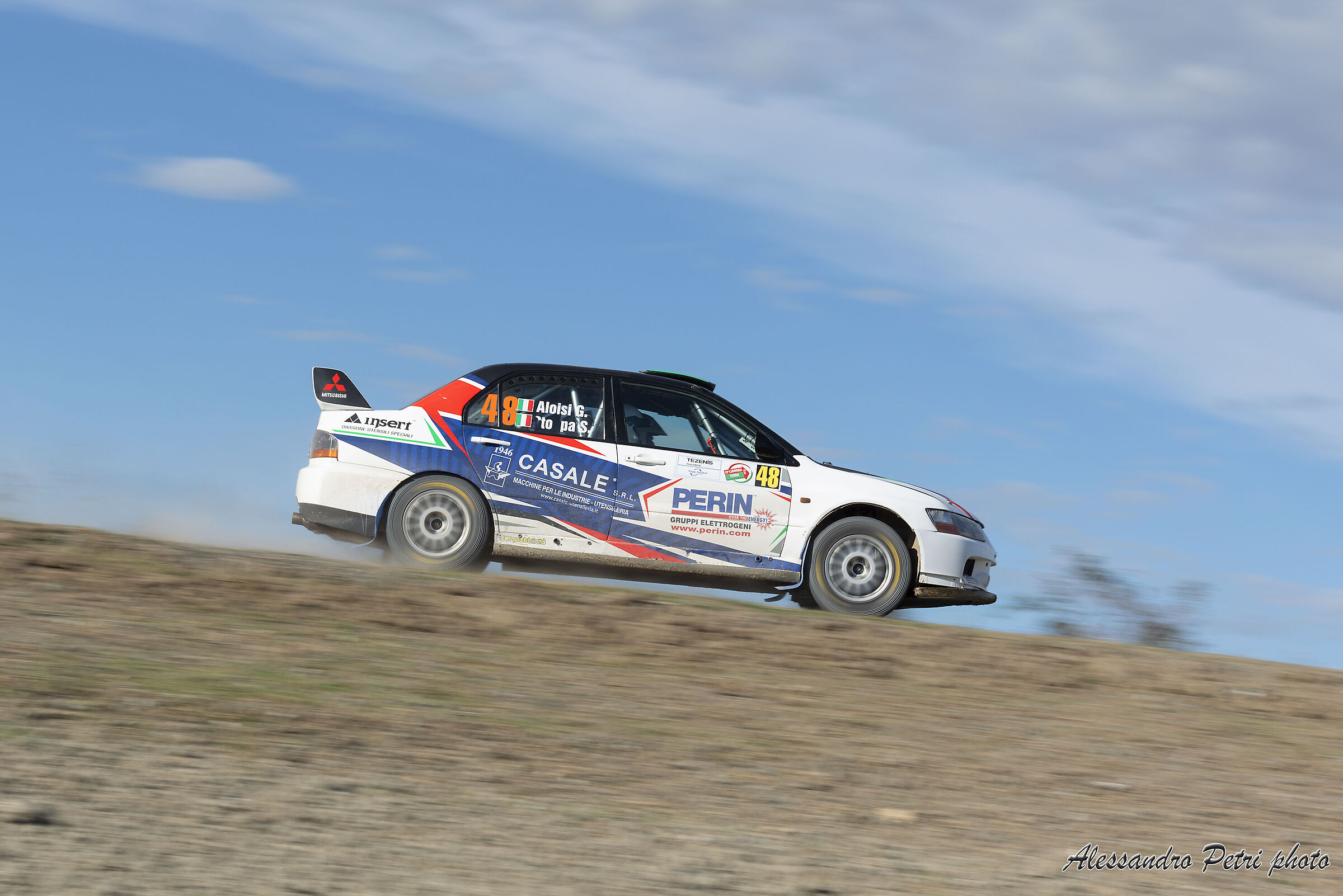 Giovanni Aloisi Mitsubishi Lancer Evo IX N4