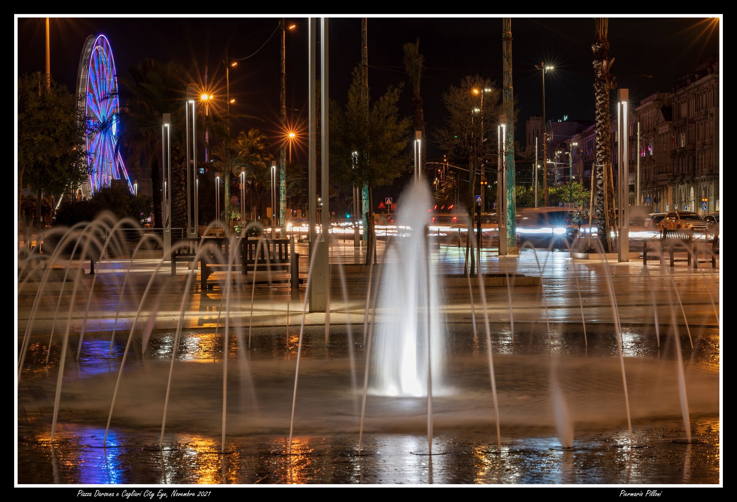 Piazza Darsena and Cagliari City Eye