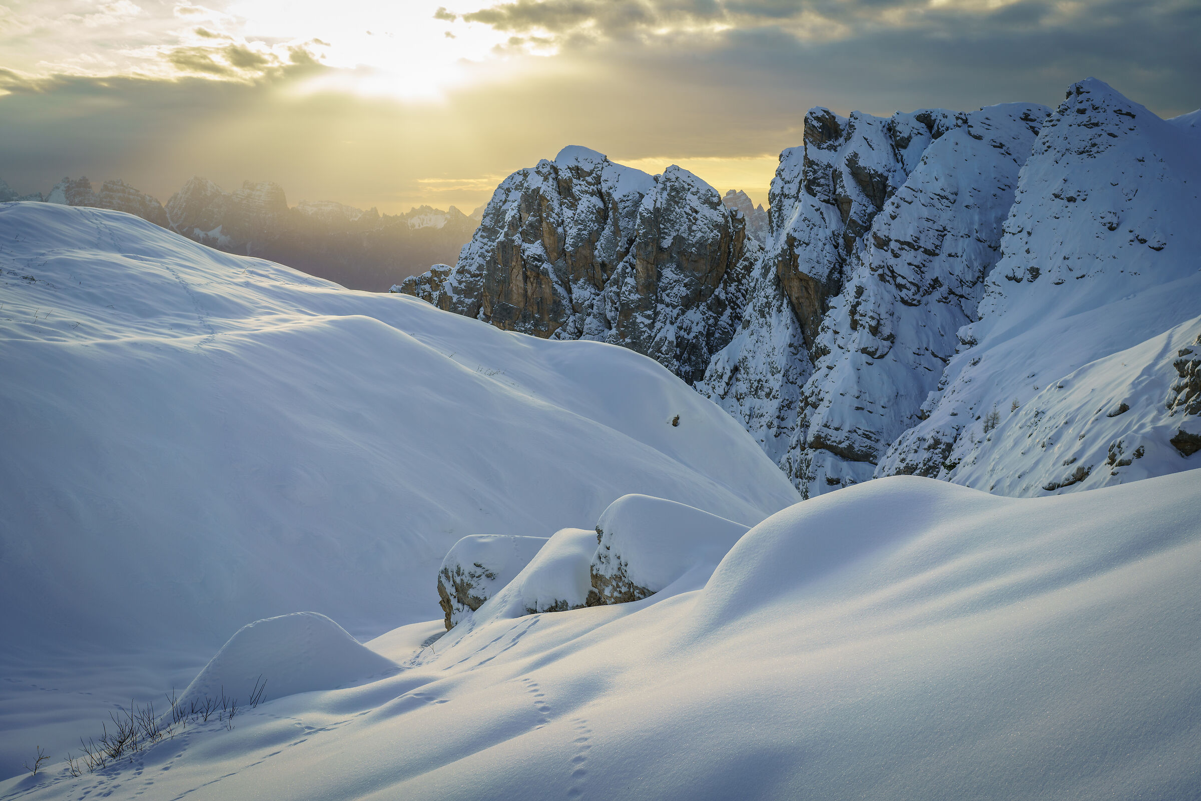 Nella quiete dell'alba