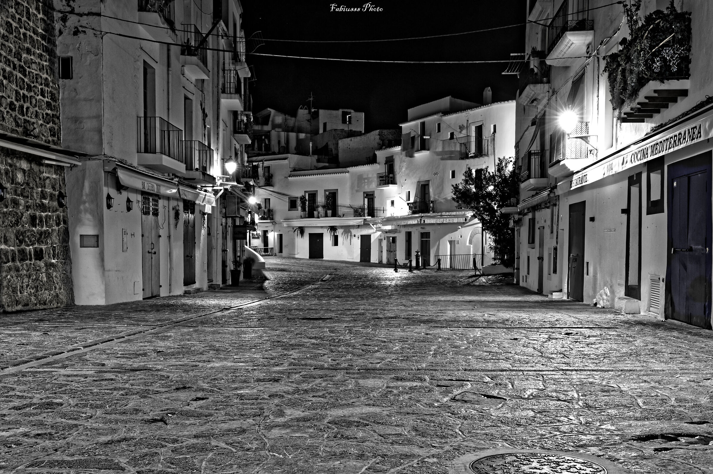 Ibiza Vecchia by night