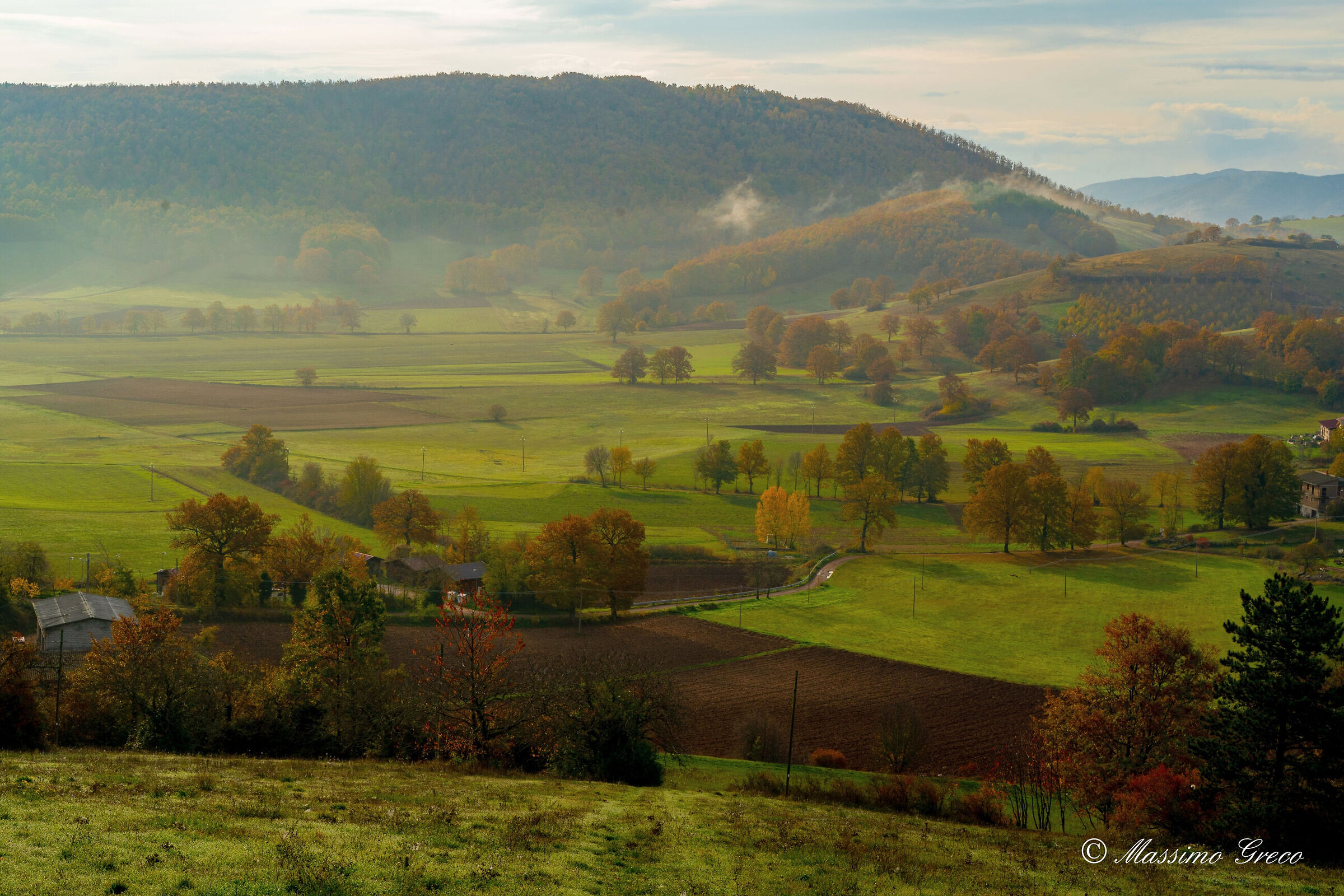 Paesaggio umbro di montagna - Piano di Arvello