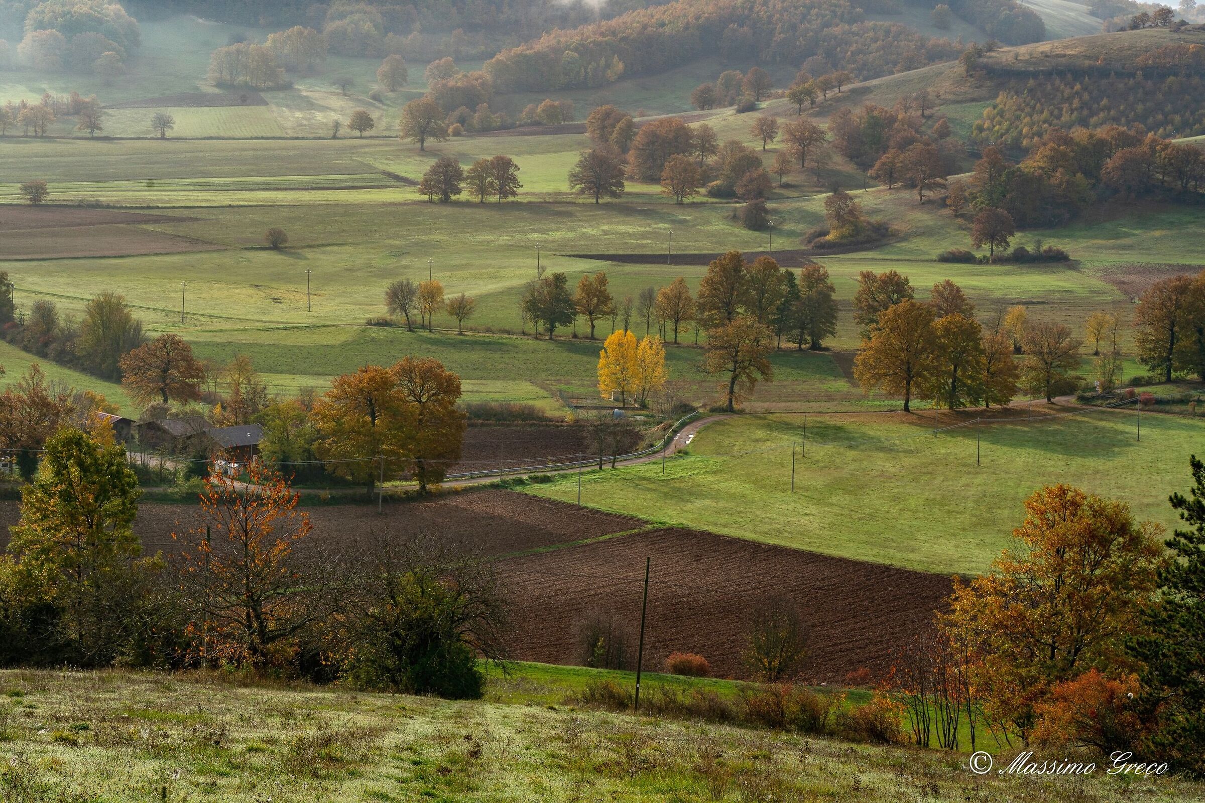 The plan of Arvello (Umbria)