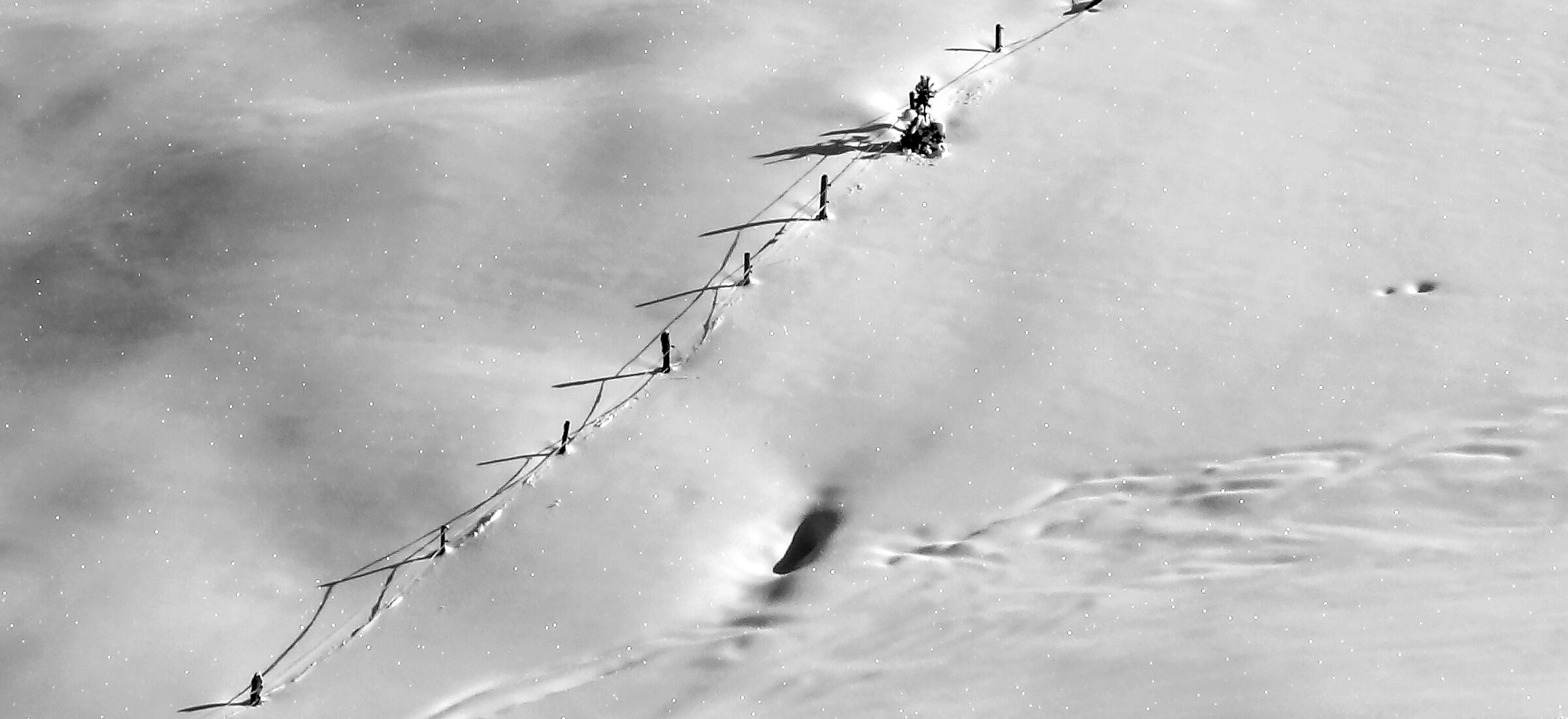 Moseralm. Campo di neve