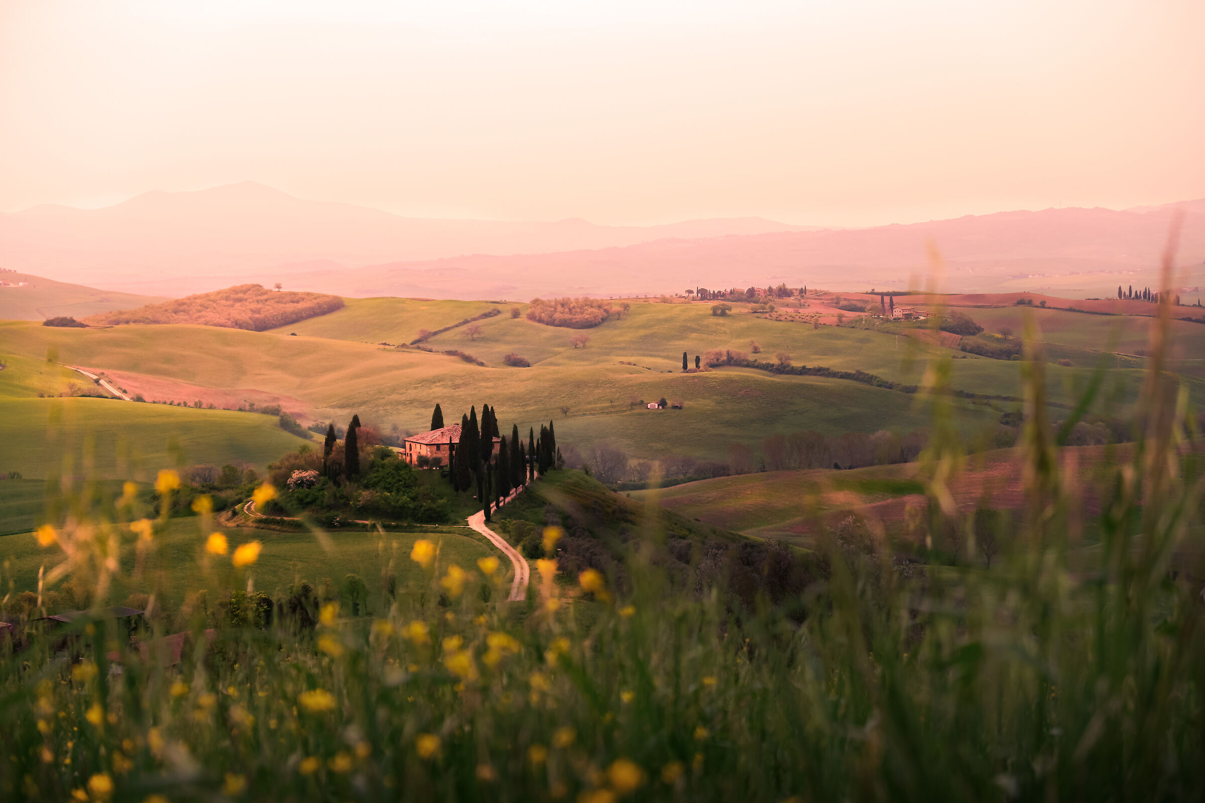 Alba Primaverile Toscana
