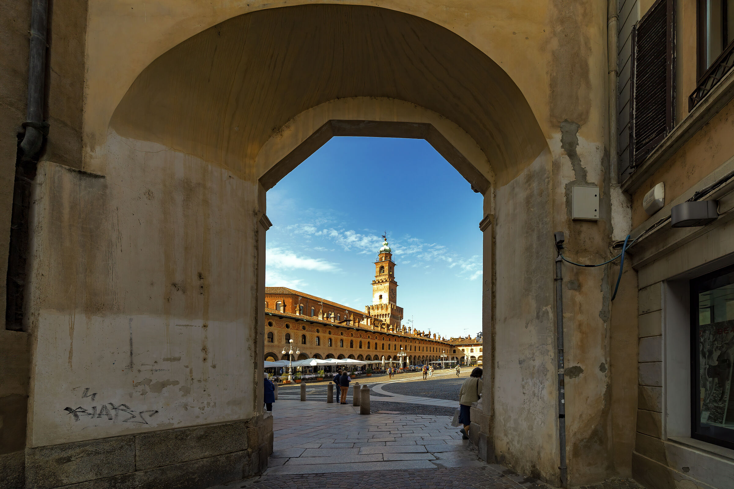 The dark side of the square