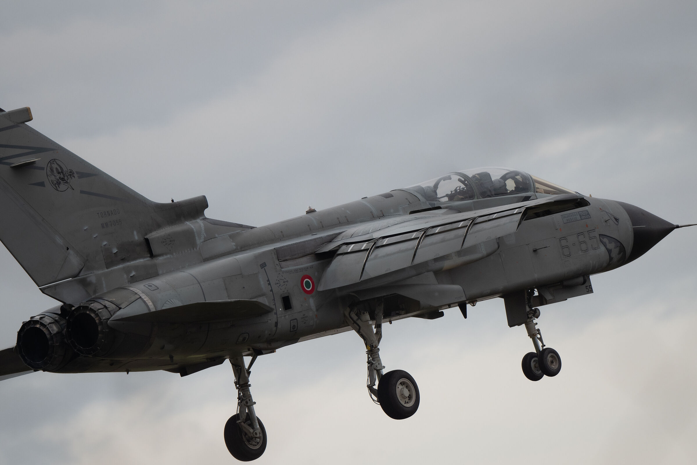 Panavia Tornado ECR MM7055 6-65 Italian Air Force (flight