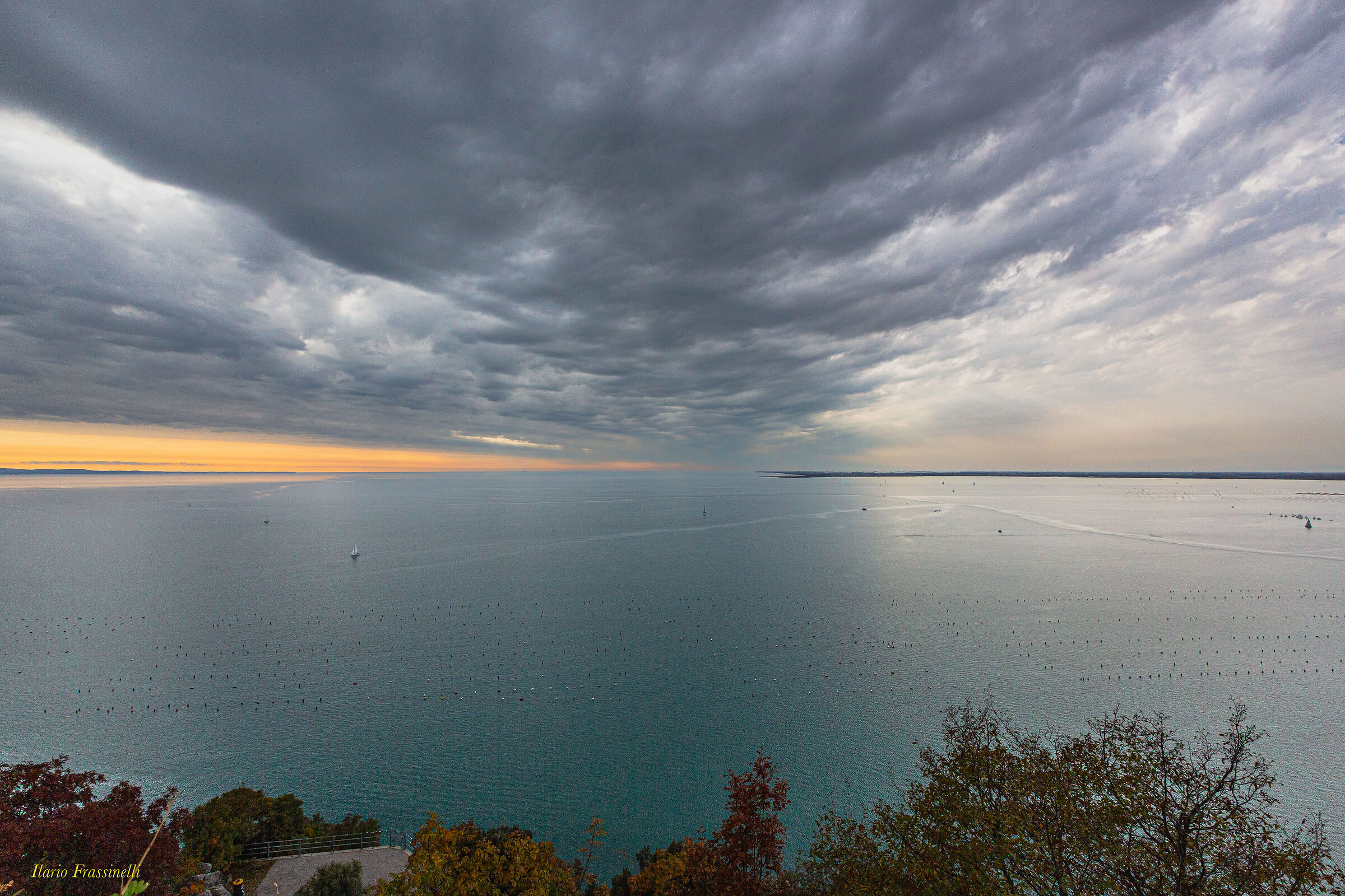 Il mare di Duino in autunno