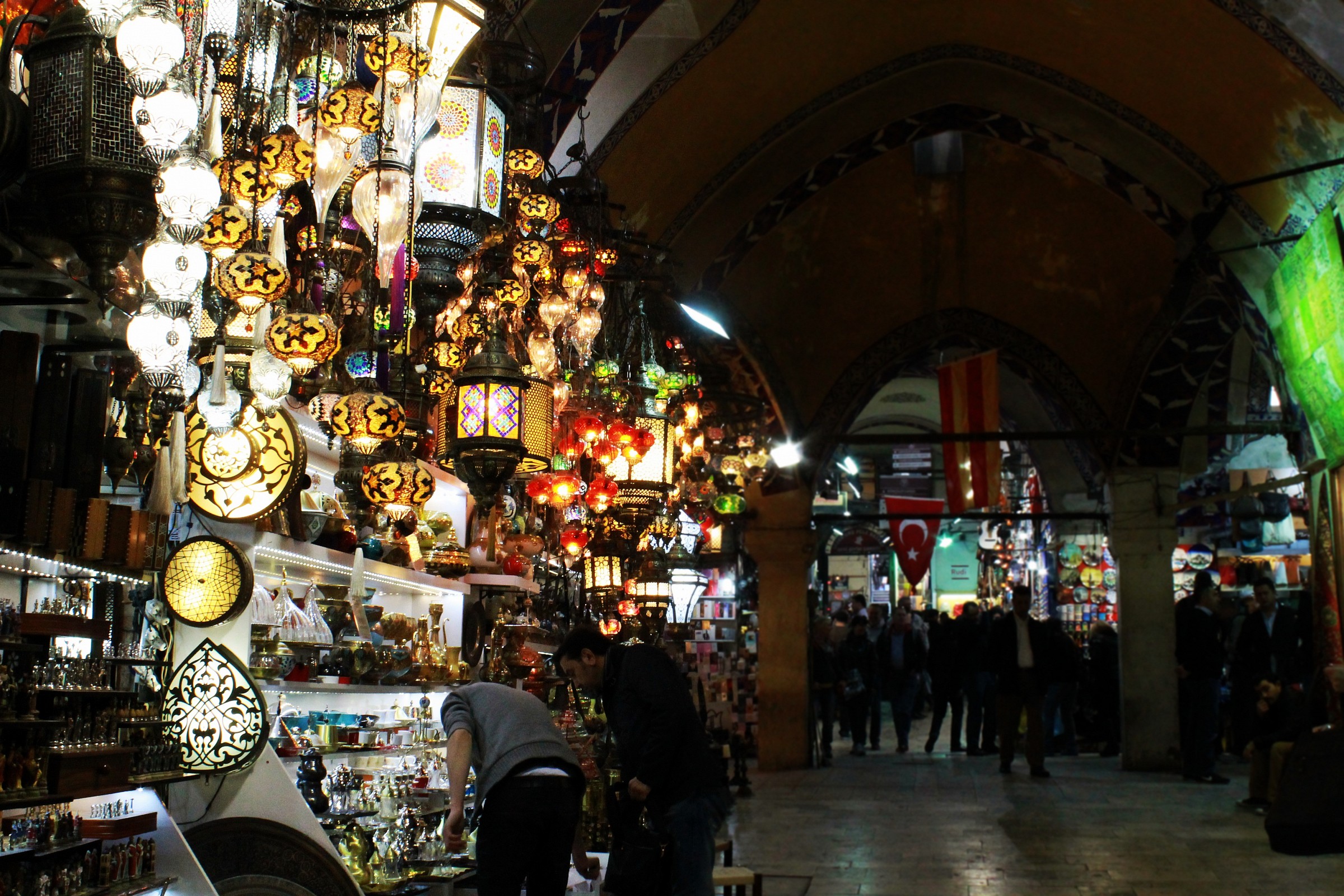 The streets of the Grand Bazaar