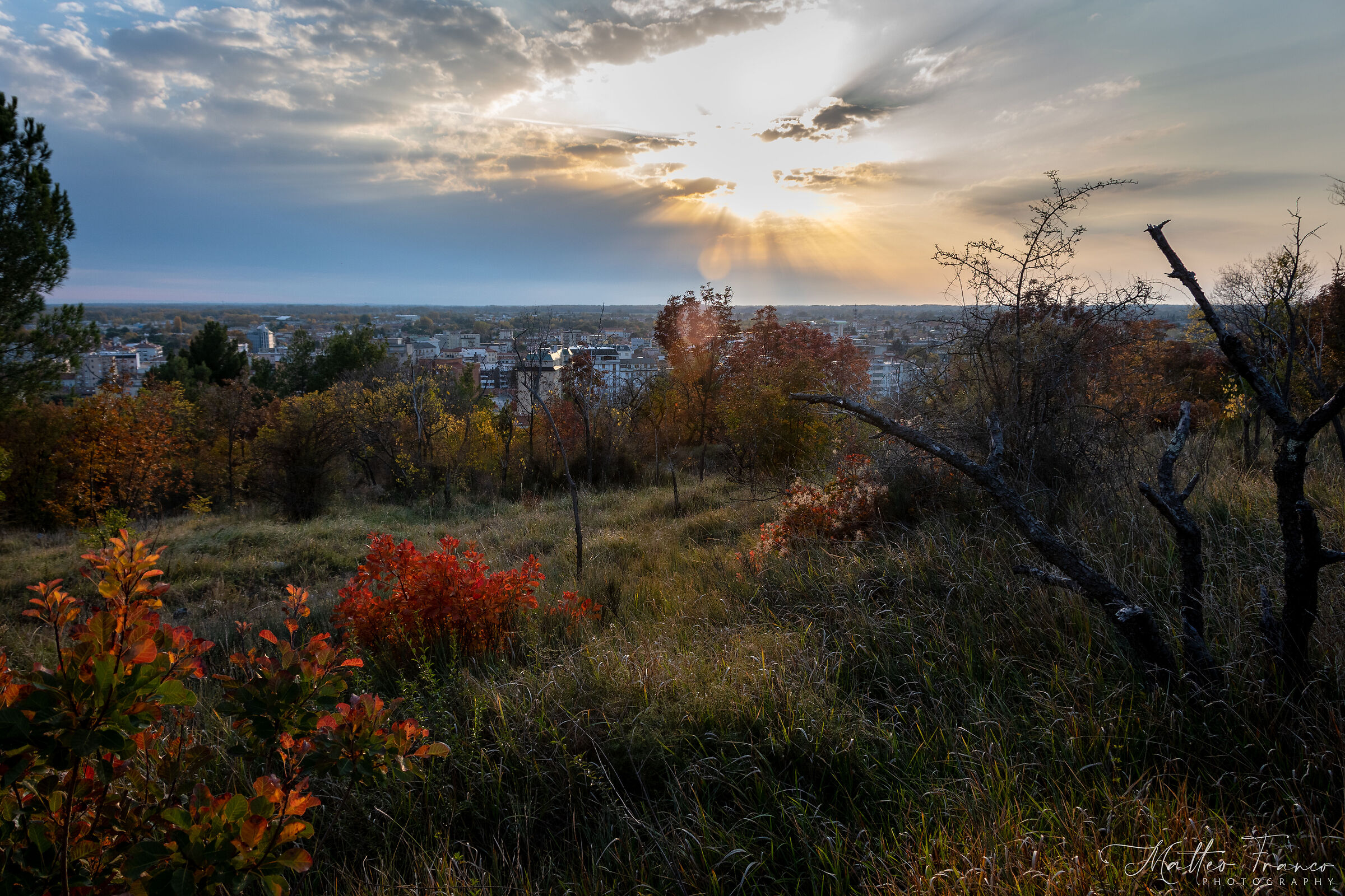 Autumn sunset