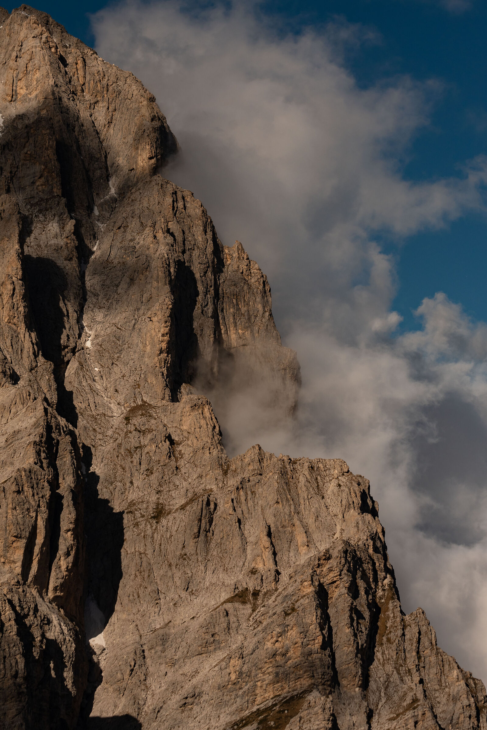 The spires of the East Wall