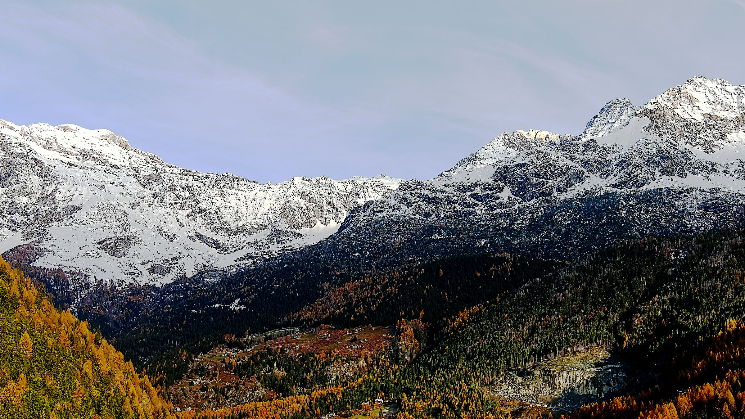 Panorama alta Valmalenco