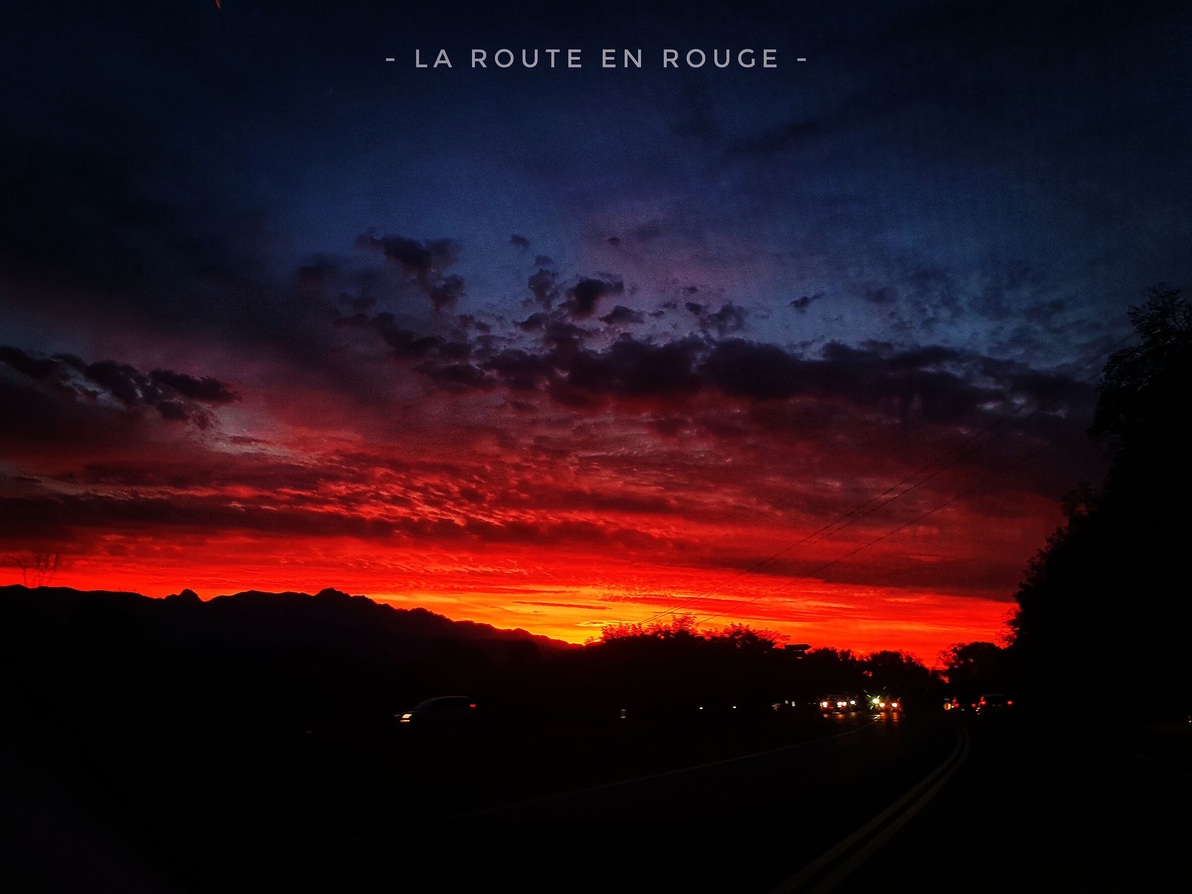 The route en rouge