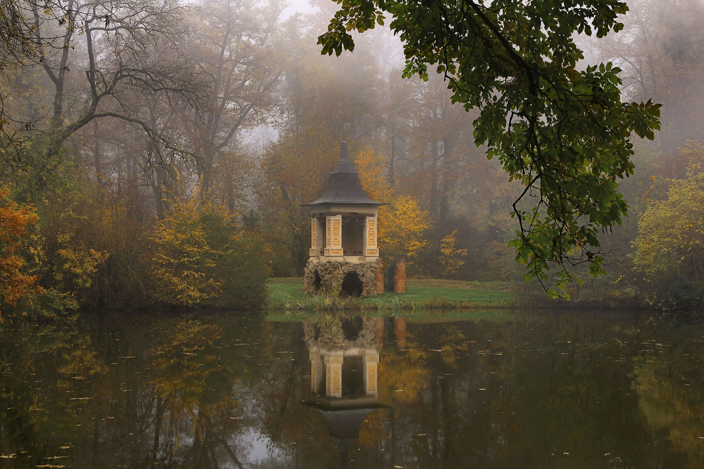 Parco di villa Medici del Vascello - Giornata autunnale