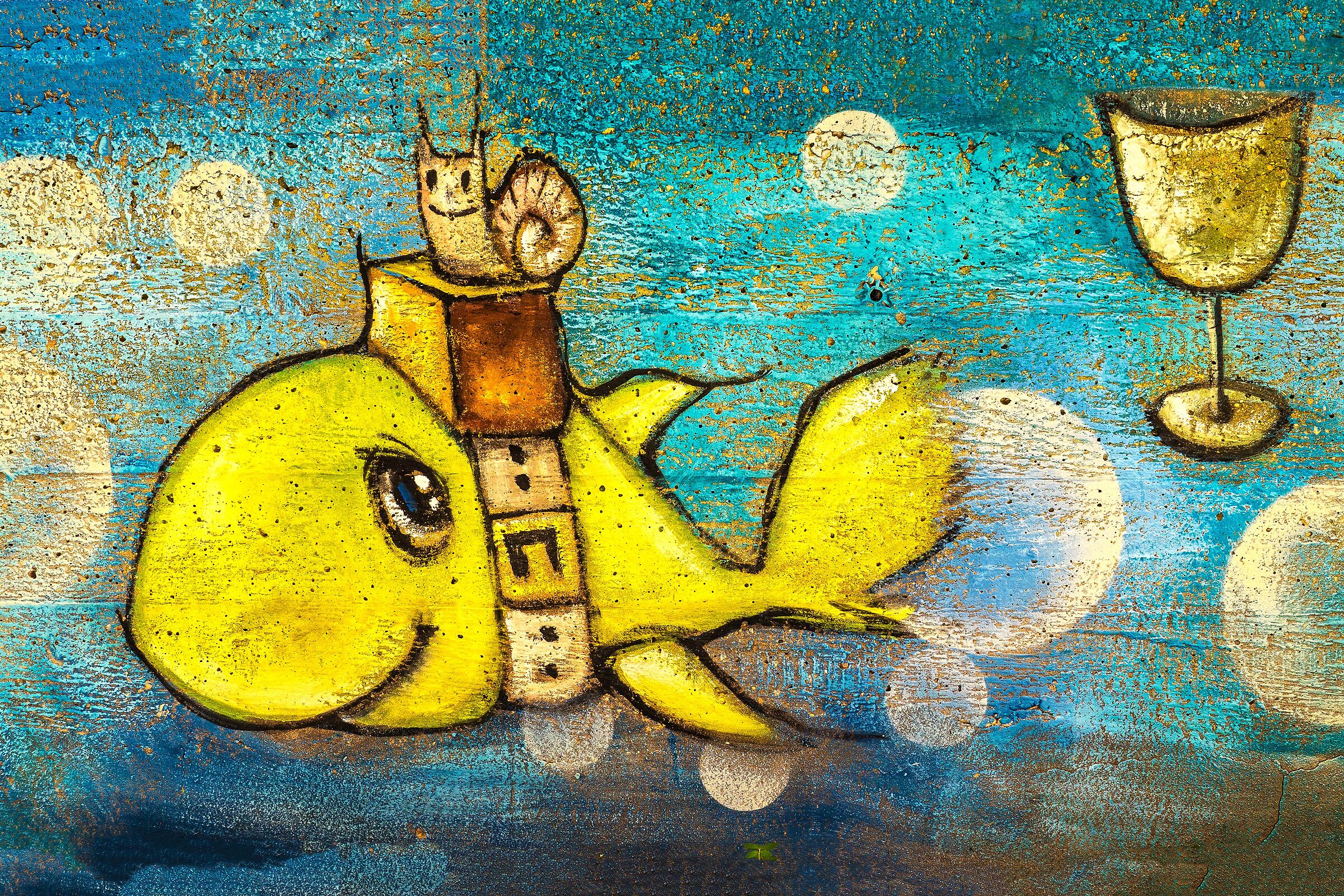 the little fish taxi driver