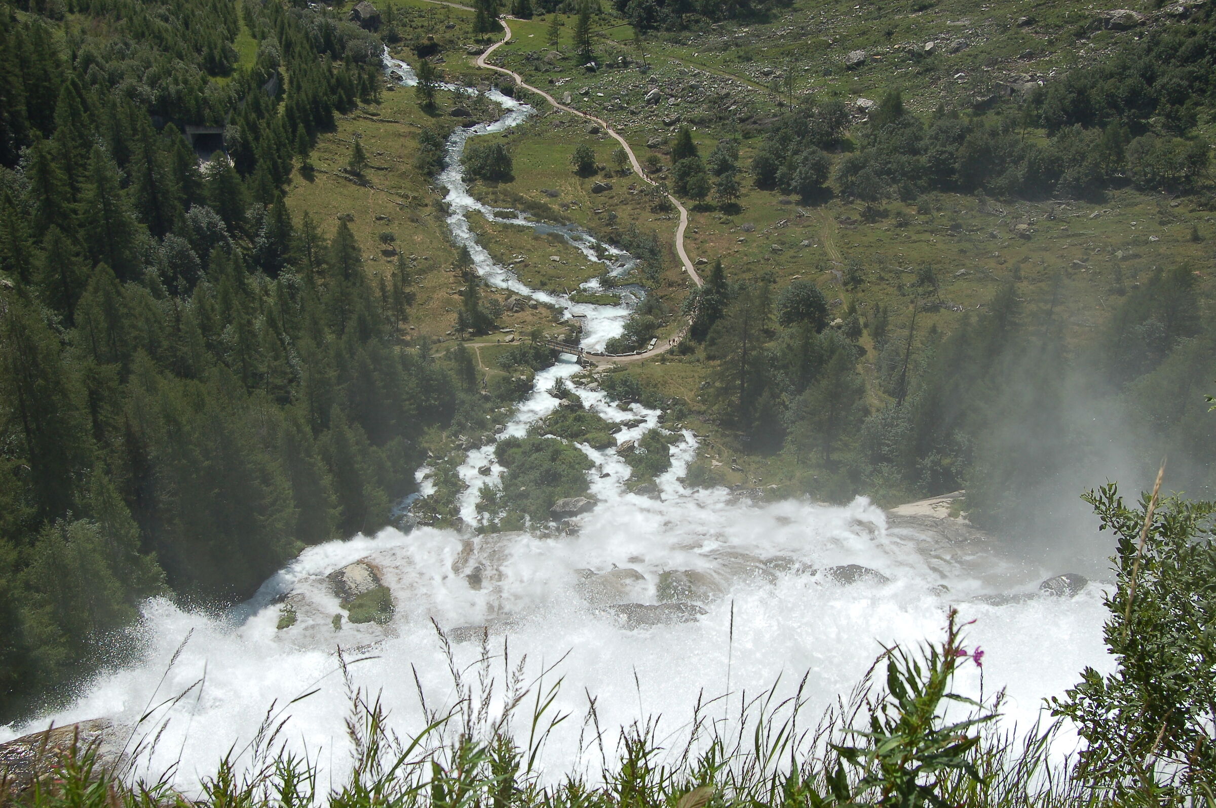 the jump, of the Toce 1.675 mt asl