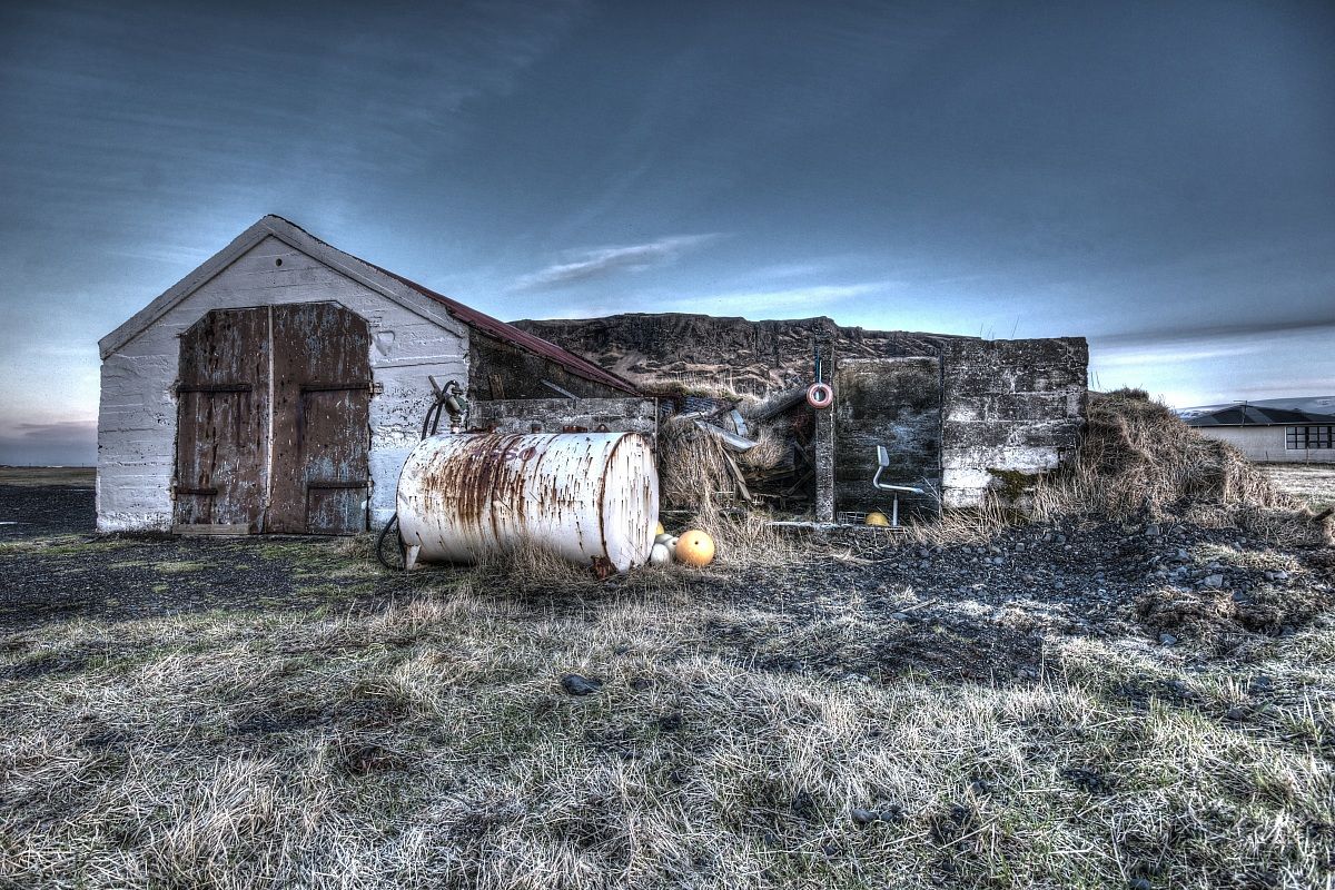 An old barn HDR