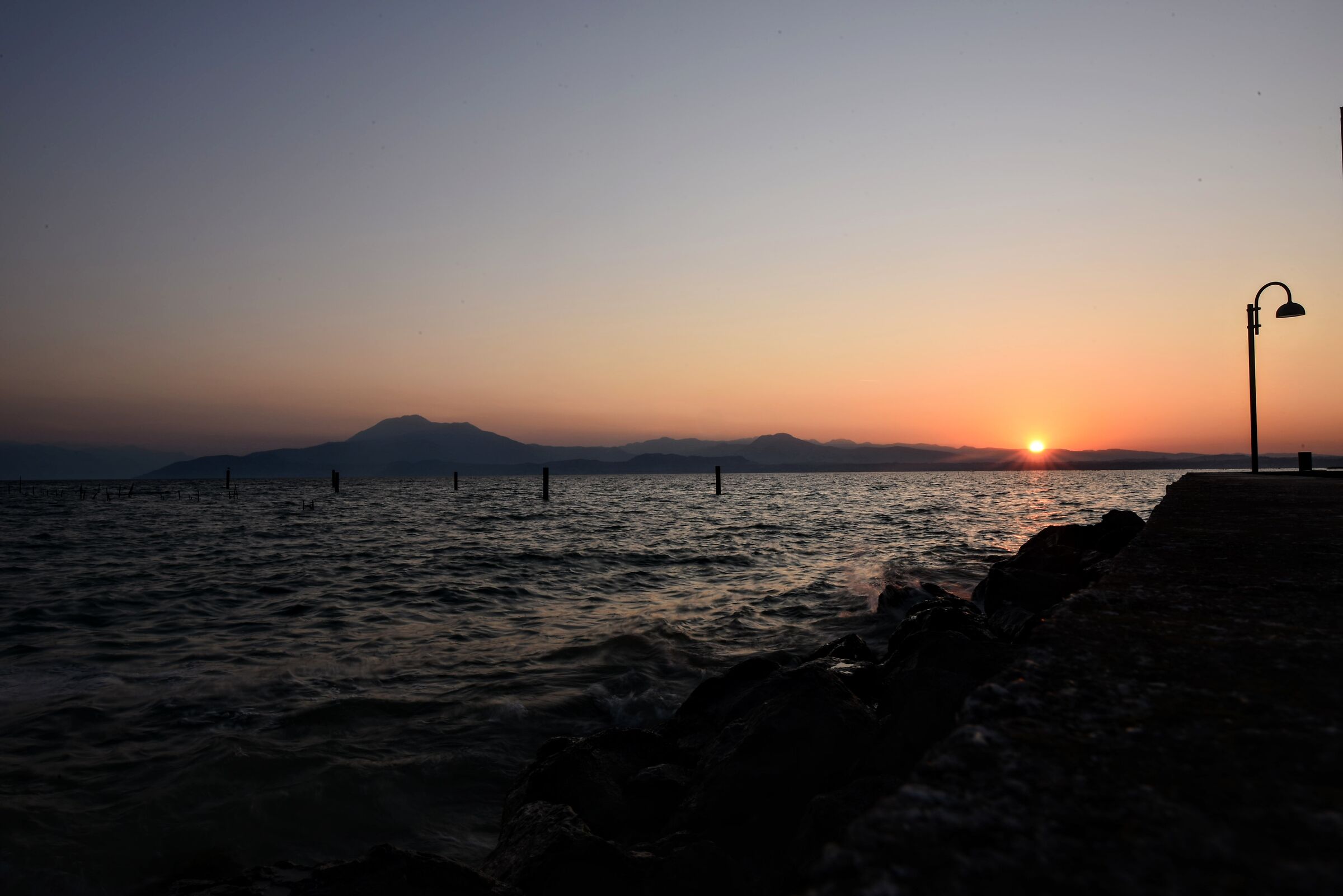 Lake Garda at dawn