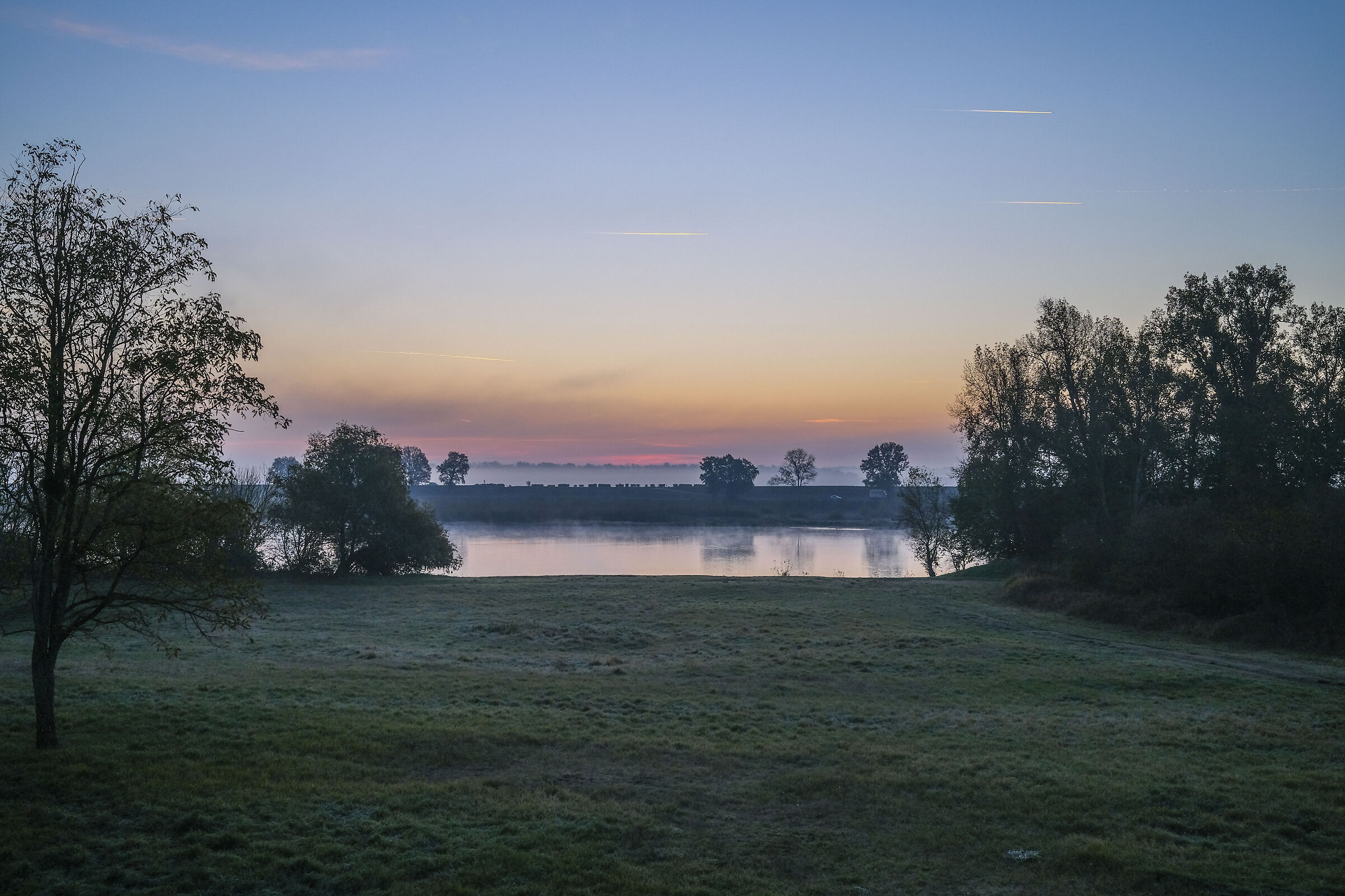Sunrise over the Loire