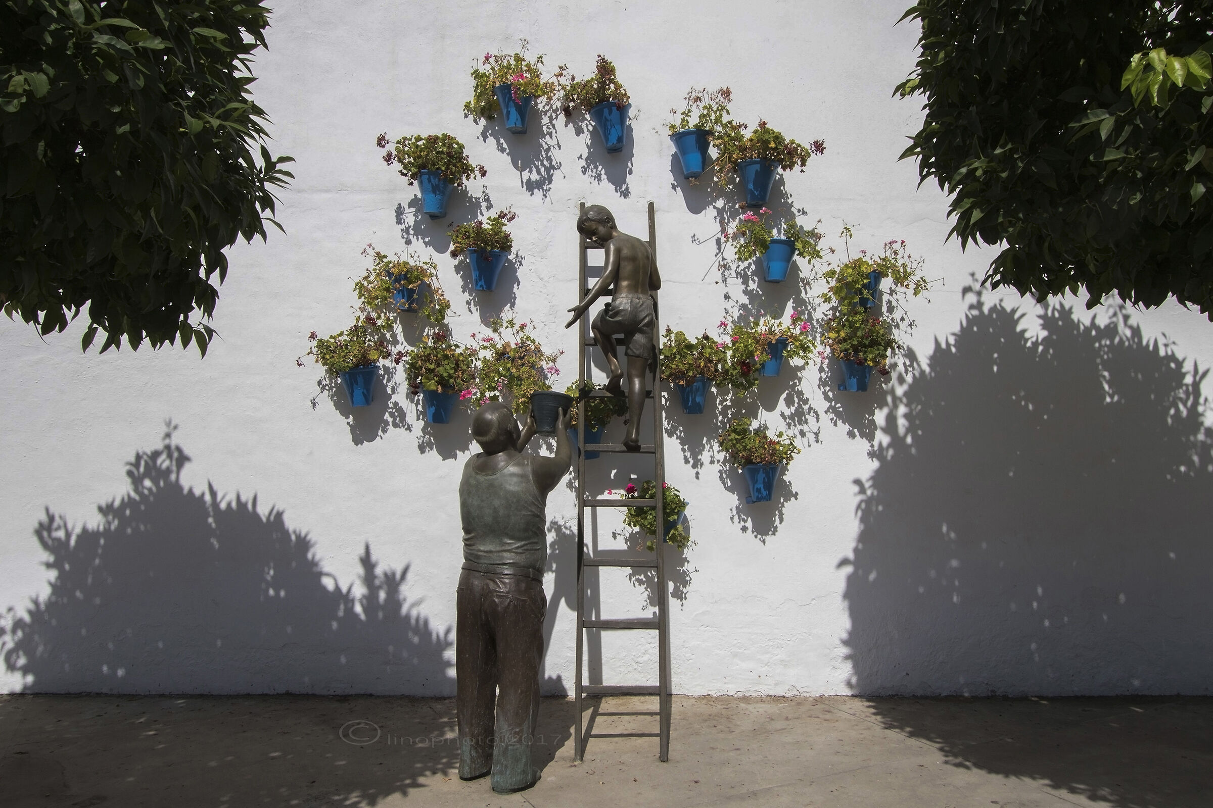 Tra i vicoli del quartiere della Juderia a Cordoba.