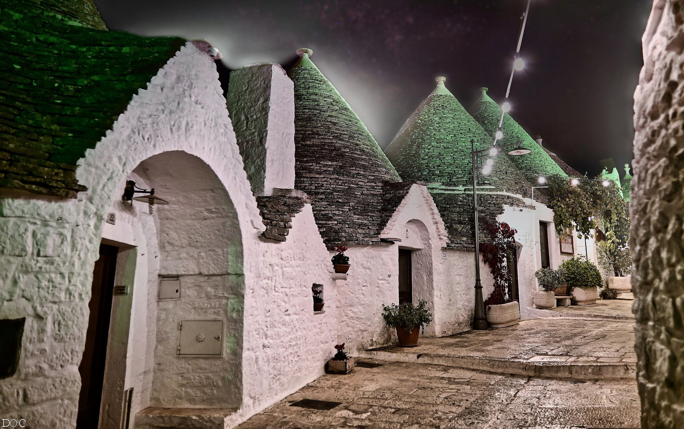 Trulli sotto la pioggia.....