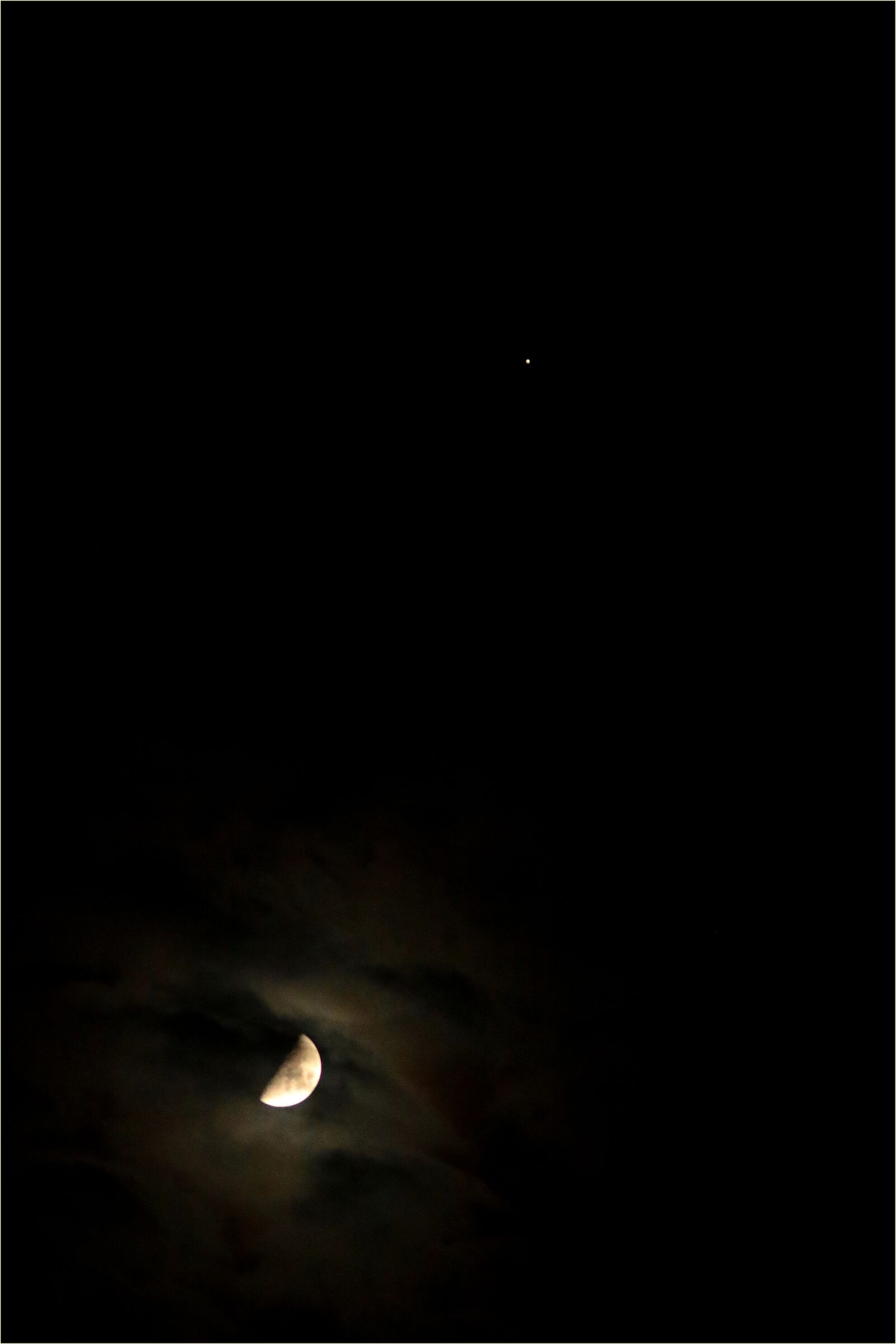 '' conjunction Moon Jupiter ''