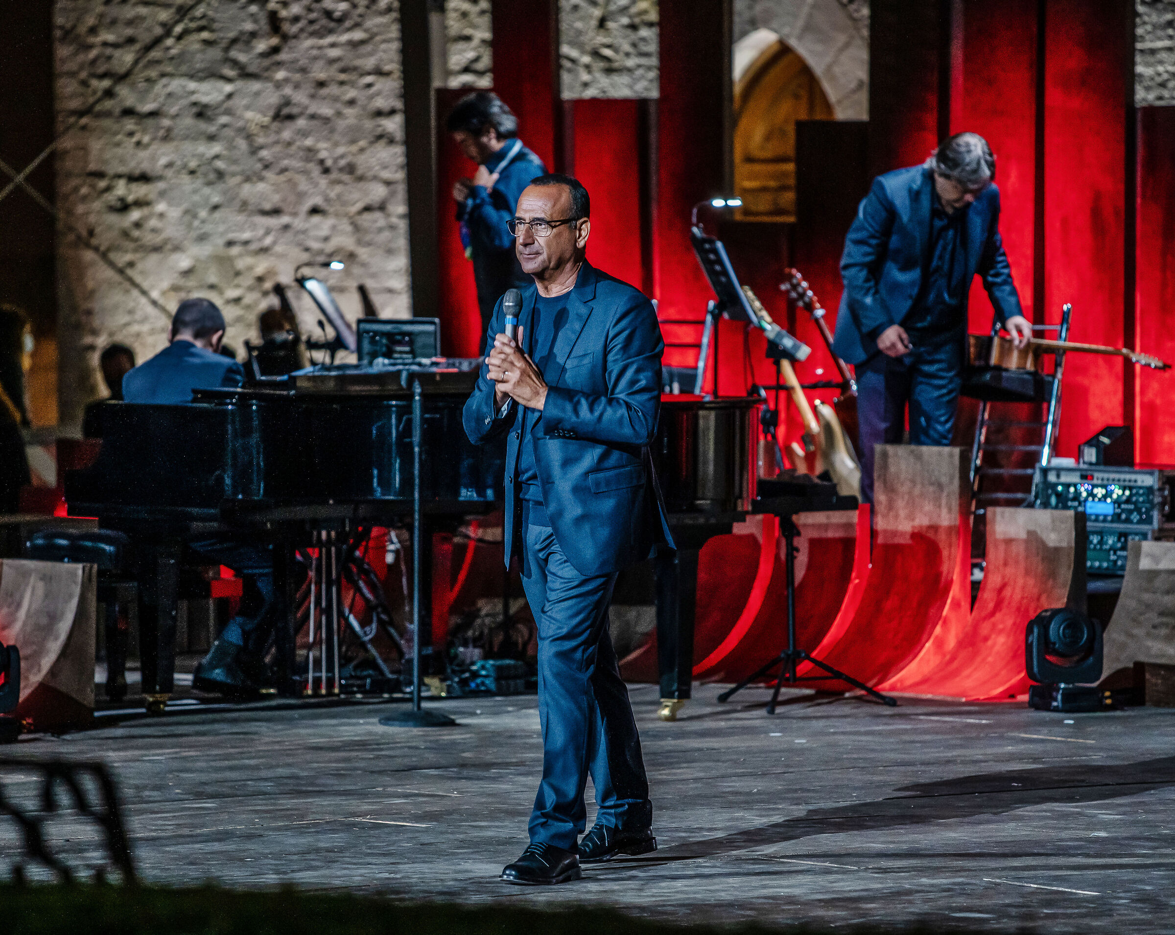 Con il cuore Carlo Conti