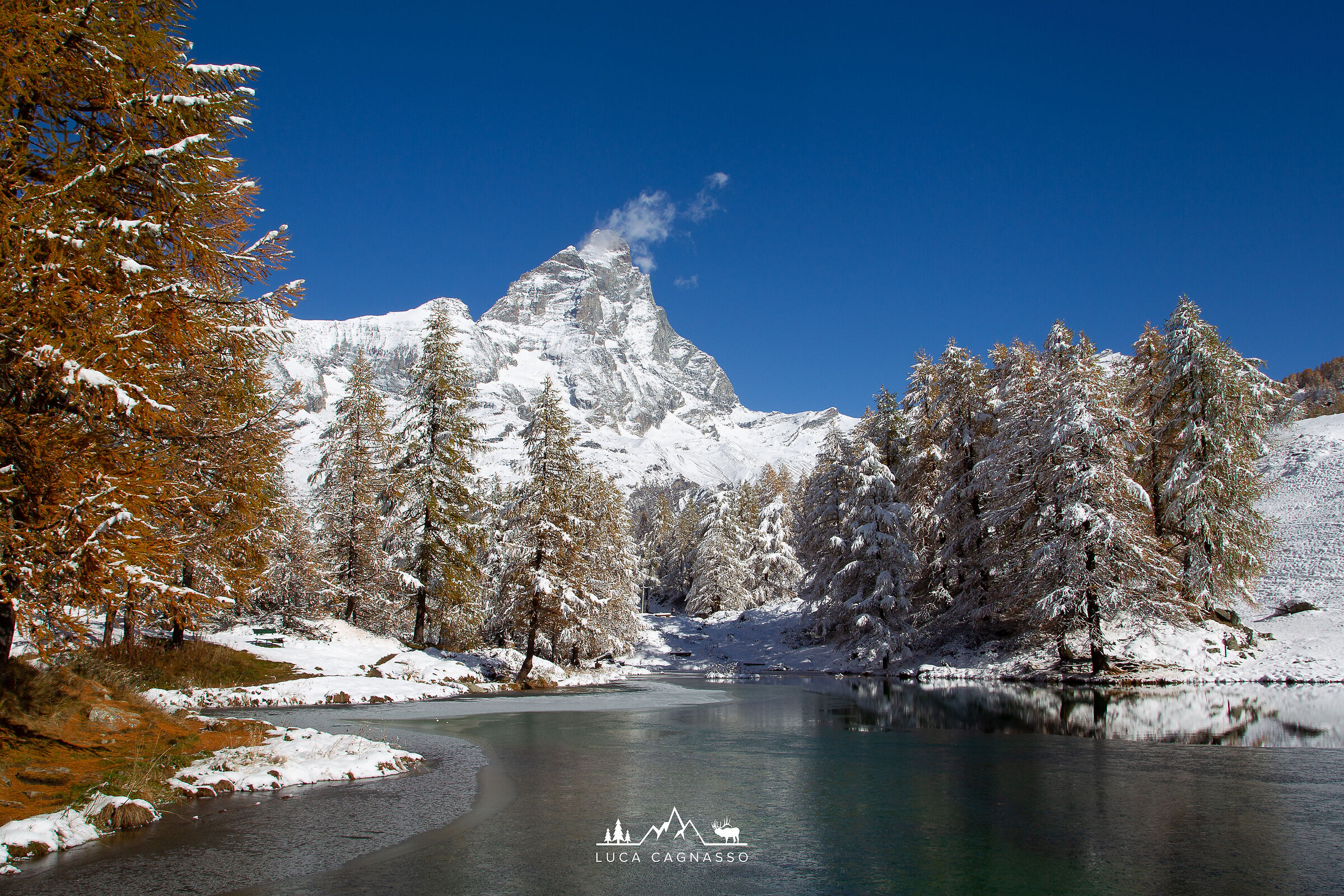 The Matterhorn in late autumn