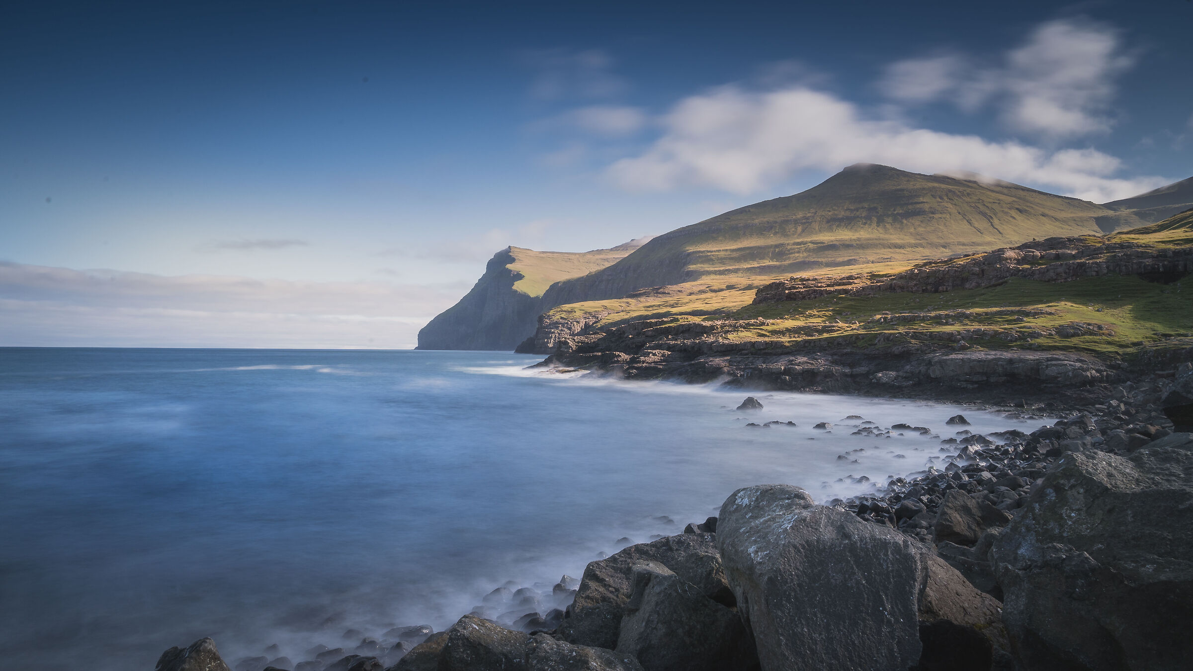 Even in the Faroes there is the sun
