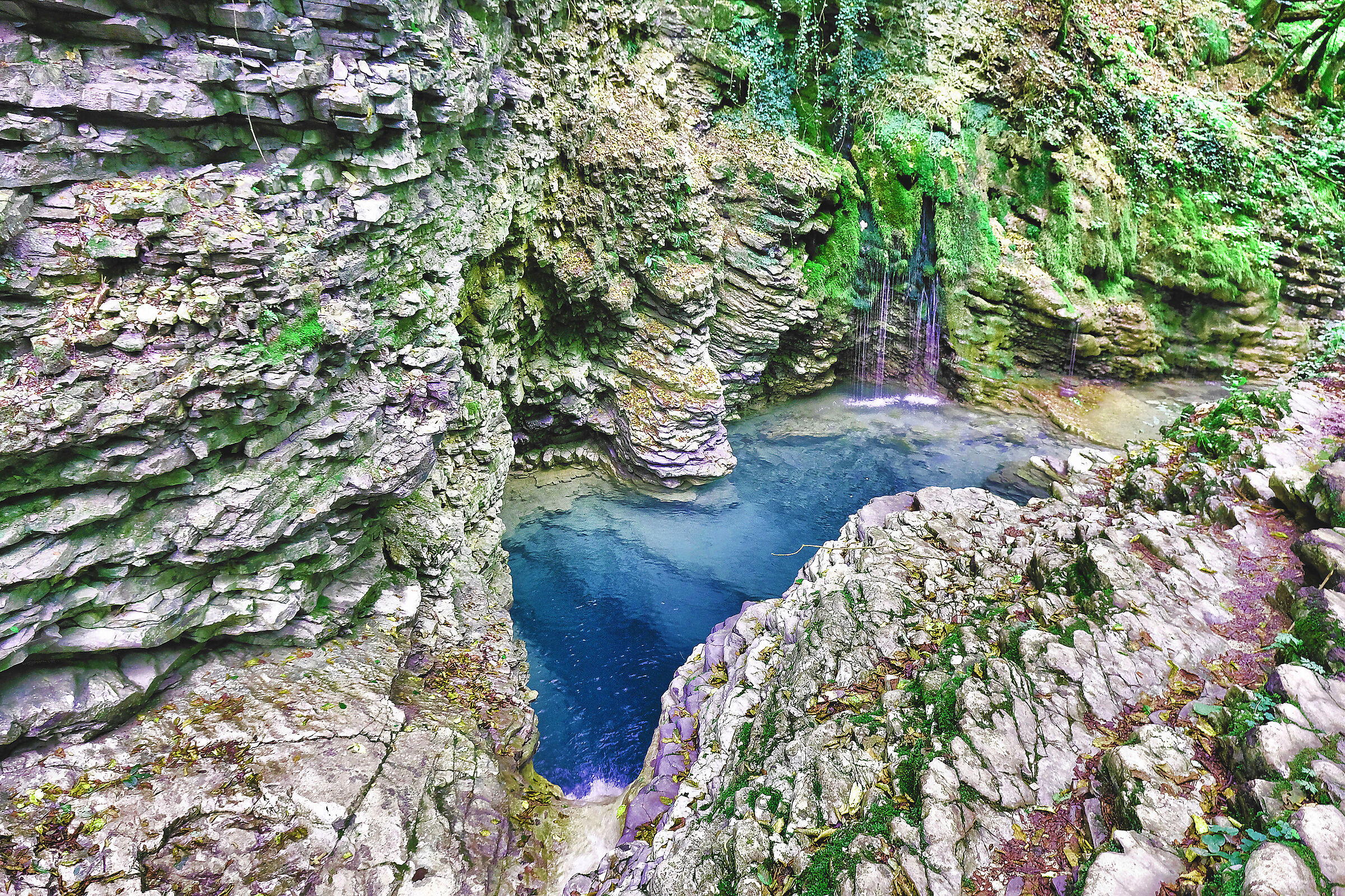 Zumelle...verso grotta azzurra