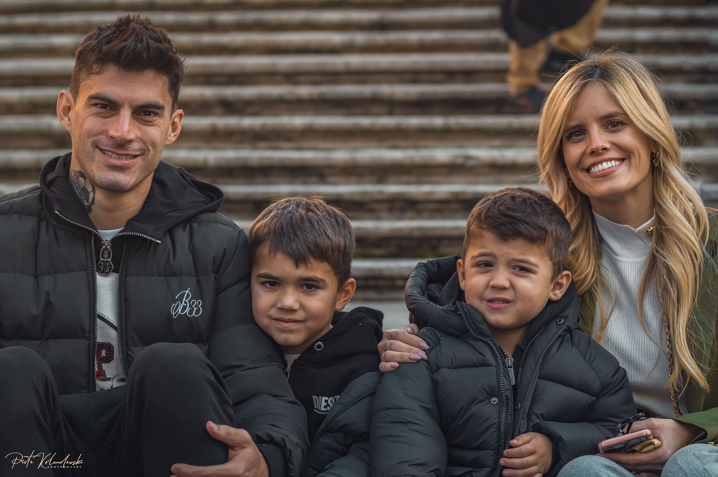Diego Perotti Family