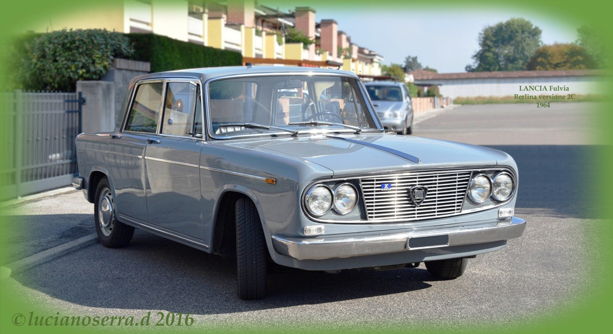 Lancia Fulvia berlina versione 2C - 1964
