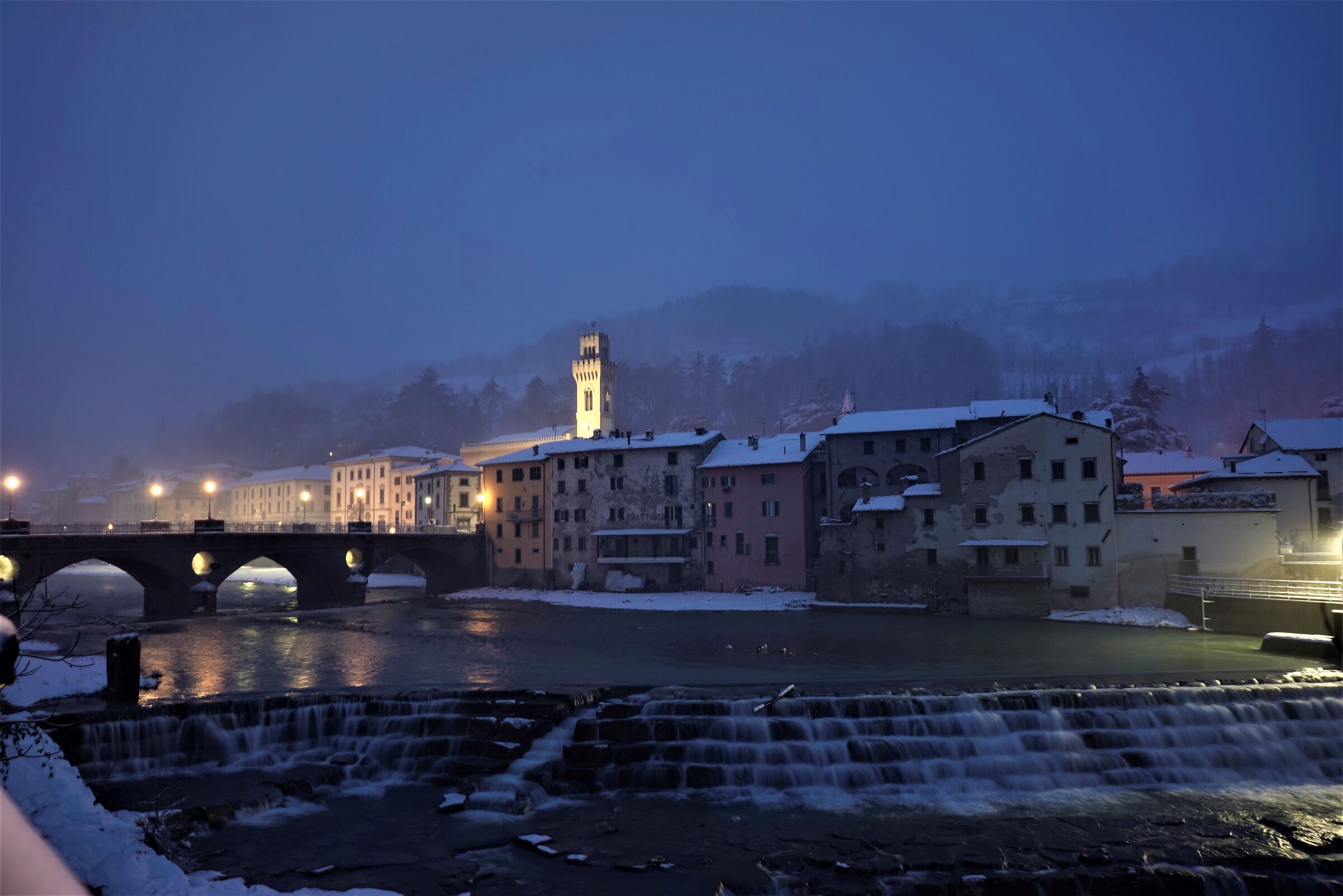 Nevicata a santa Sofia