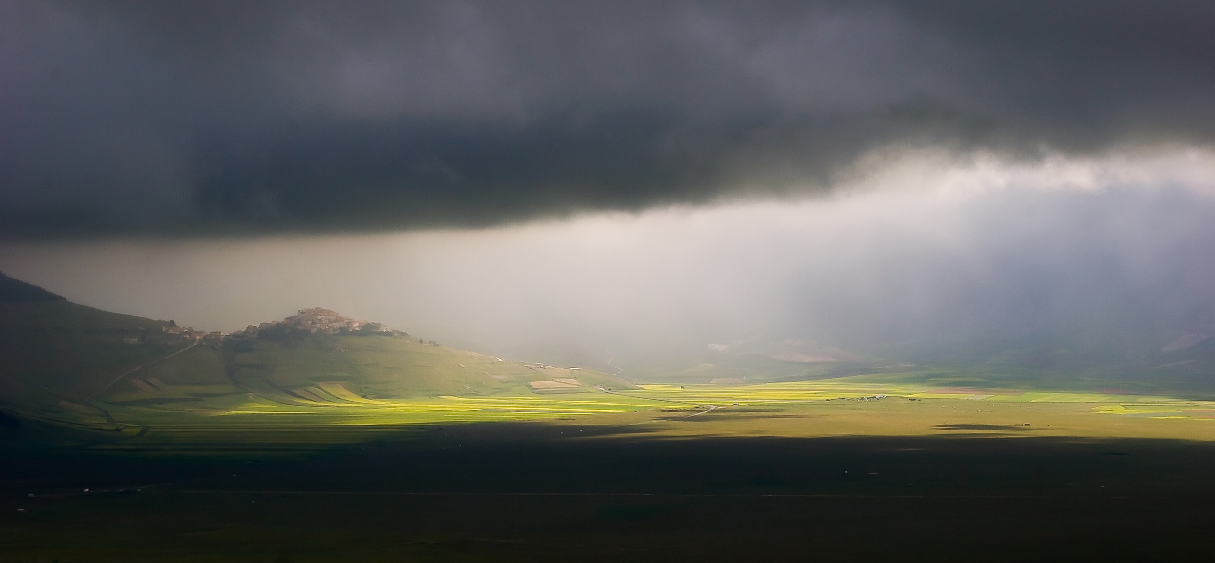 nella pioggia di giugno