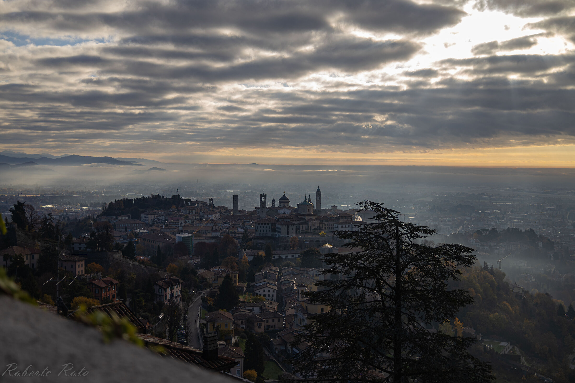 Città Alta Skyline from San Vigilio